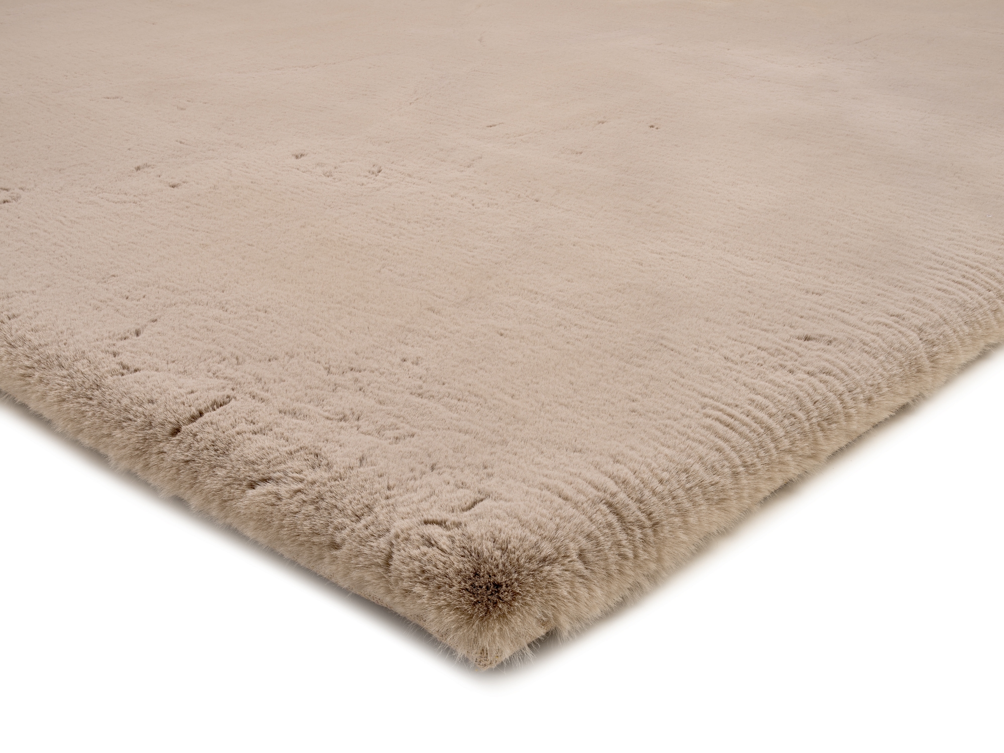 OCI DIE TEPPICHMARKE Hochflor-Teppich »ALISSA« rechteckig 38 mm Höhe Kuschelig weicher Flor, Kaninchen Fell Haptik, getuftet