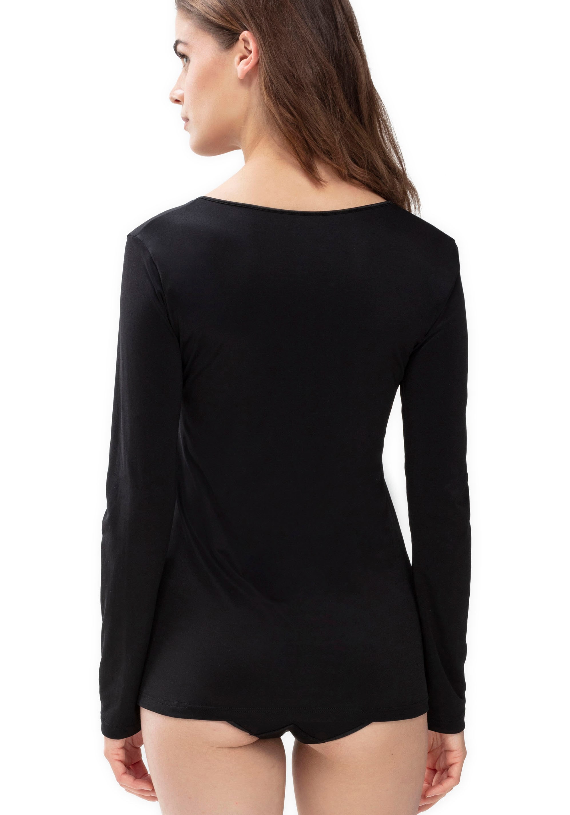 Mey Langarmshirt »EMOTION«, Fliessende Qualität