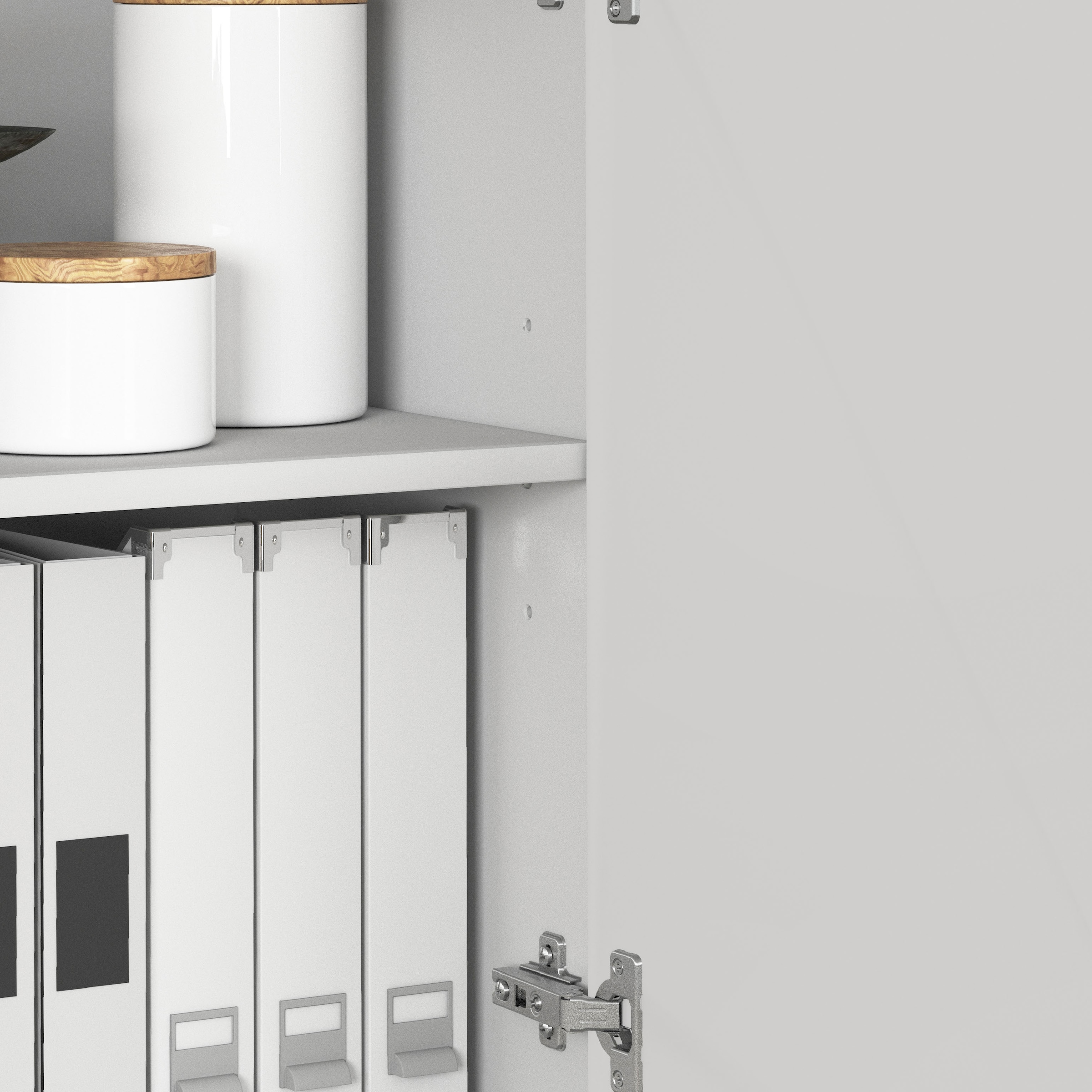 INOSIGN Sideboard »VELA, Sideboard, Breite 160 cm, Design mit schrägen Türen« 1 Stk. tlg. Made in Italy, Masse-B/T/H: 160x35x75,Sideboard, Anrichte, Kommode