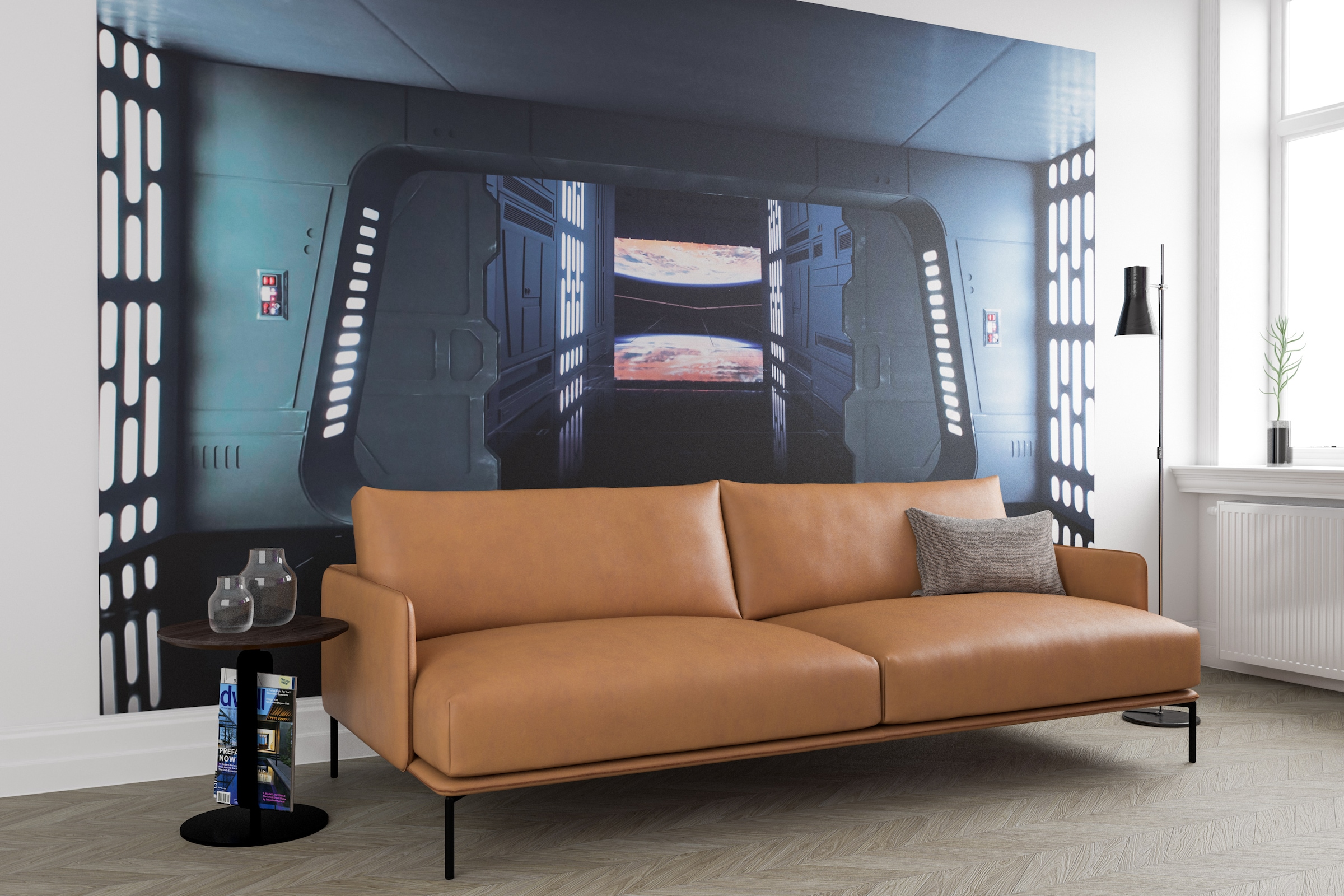 Image of Komar Fototapete "STAR WARS Entrance to the Universe" Motiv bedruckt glatt