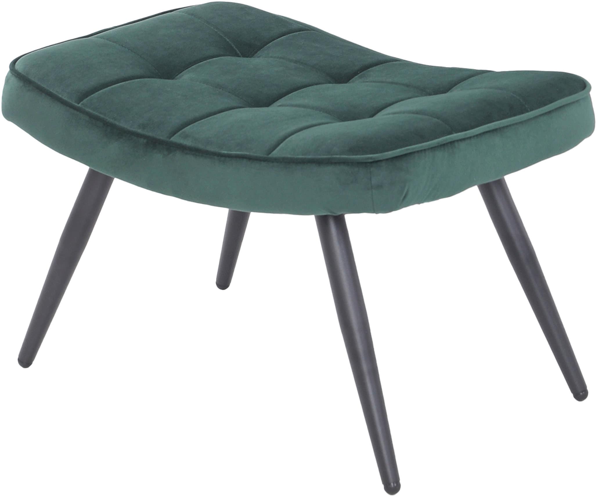 byLIVING Tabouret »UTA« Bezug Webstoff oder Samt, Schaumstoff