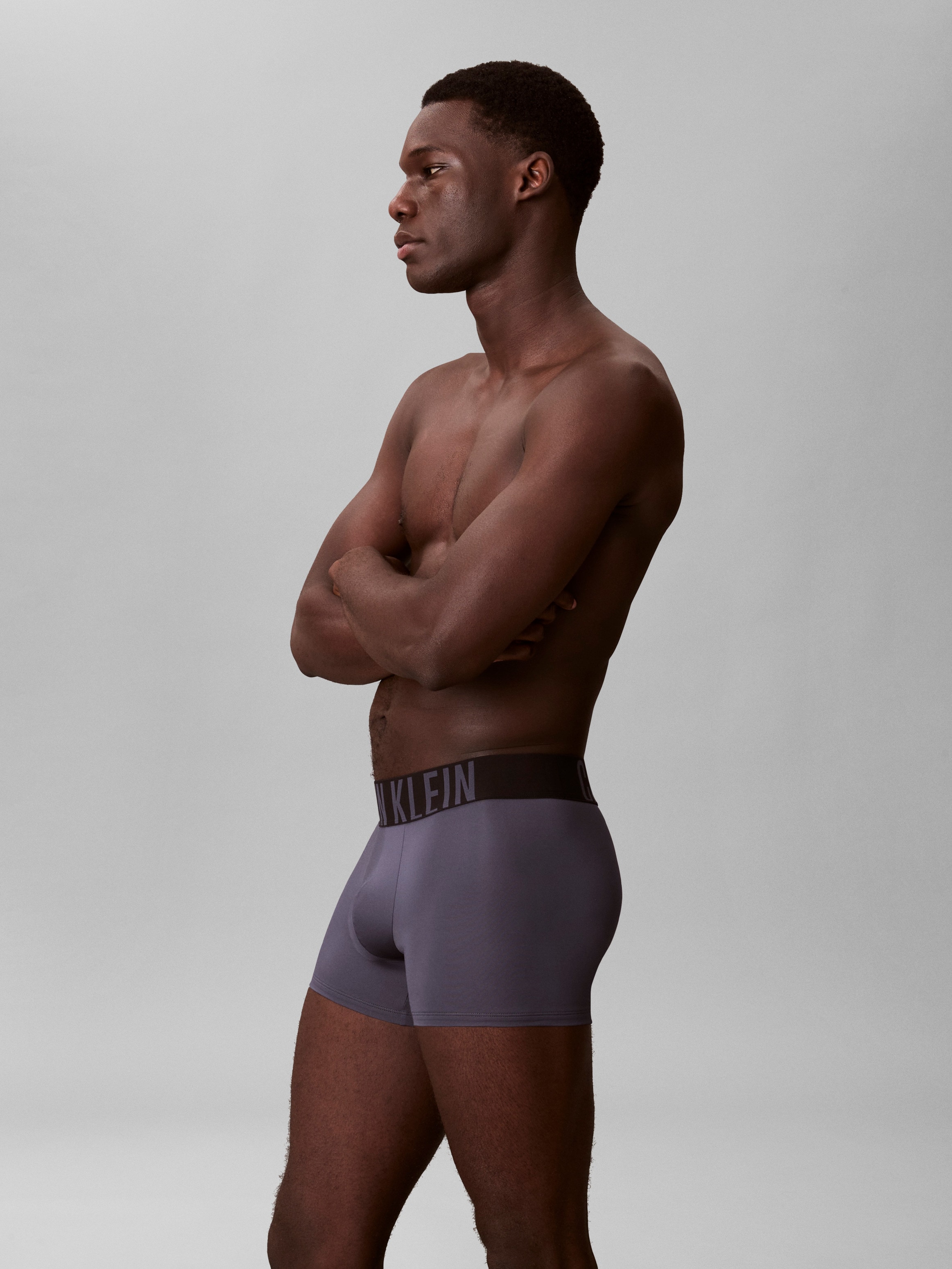 Calvin Klein Underwear Tronc »TRUNK 3PK« Packung, 3er, 3 cuis mit Logo-Stretchbund