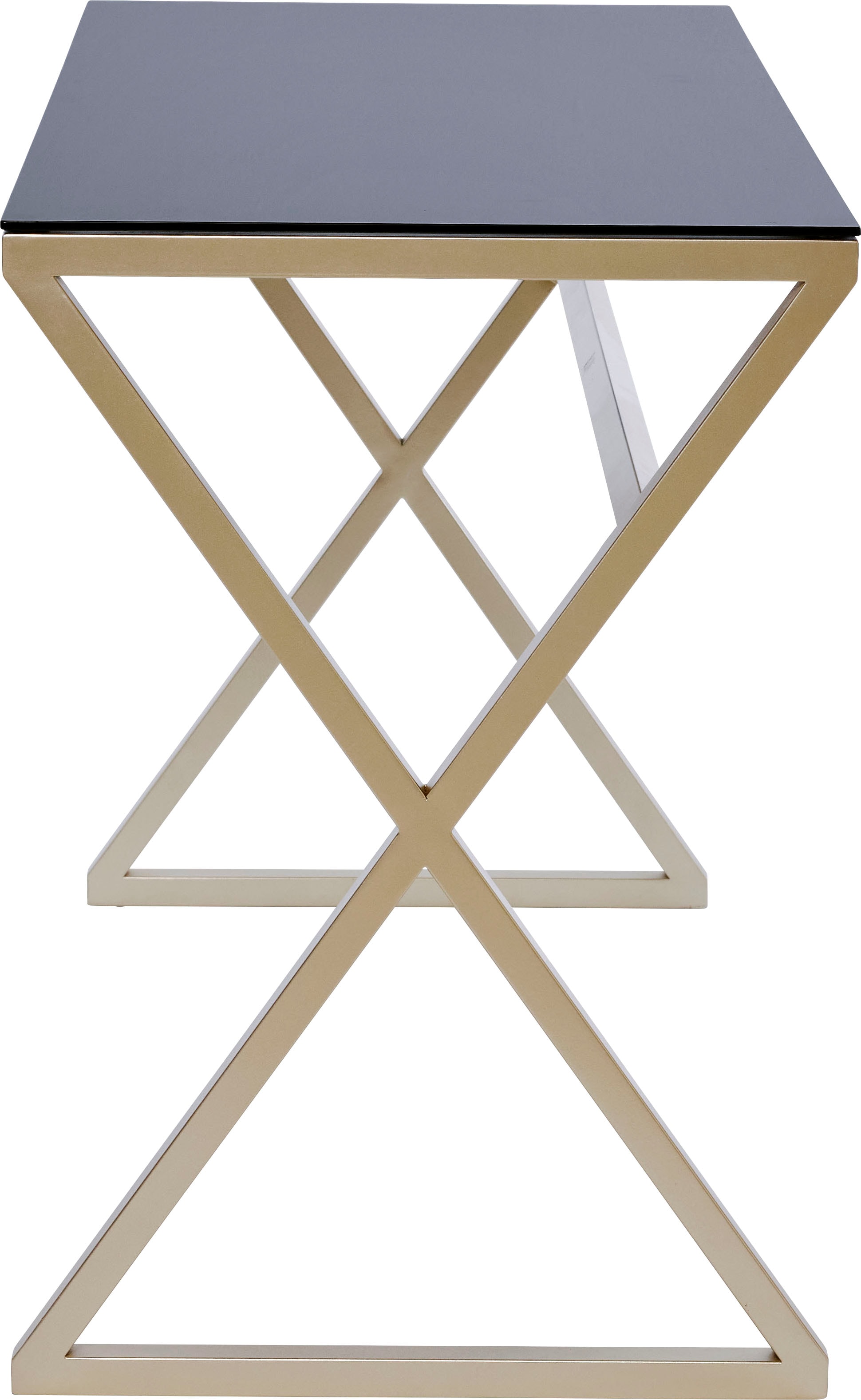 Jahnke Schreibtisch »XTRA« 1 Stk. tlg. Schreib-, Schmink-, Konsolentisch, Oberplatte aus ESG-Sicherheitsglas