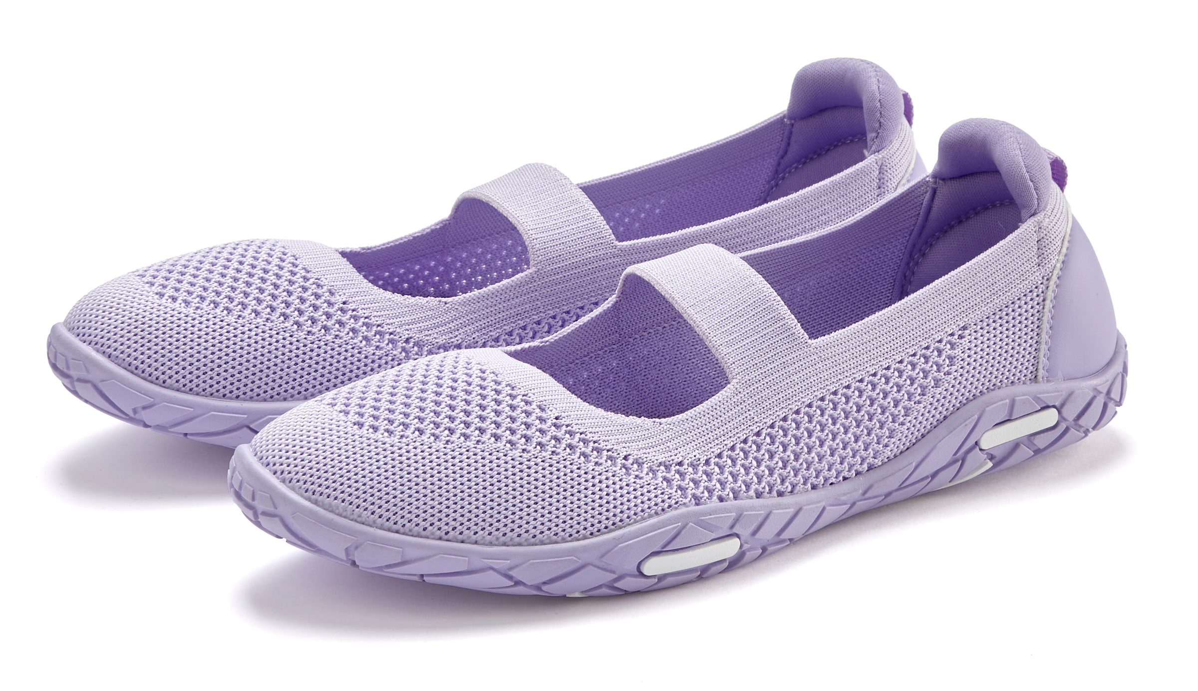 LASCANA Sneaker Ballerinas »Riemchenballerina, Slip-On-Sneaker«, Freizeitschuh, Slipper, Halbschuh superleicht, flexible Sohle VEGAN