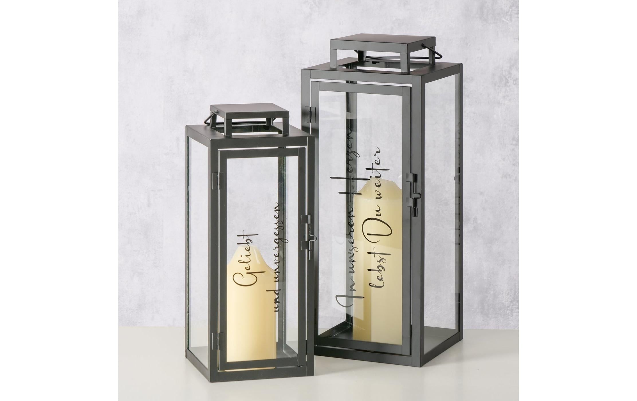 BOLTZE Kerzenlaterne »Tarana 2-teilig«