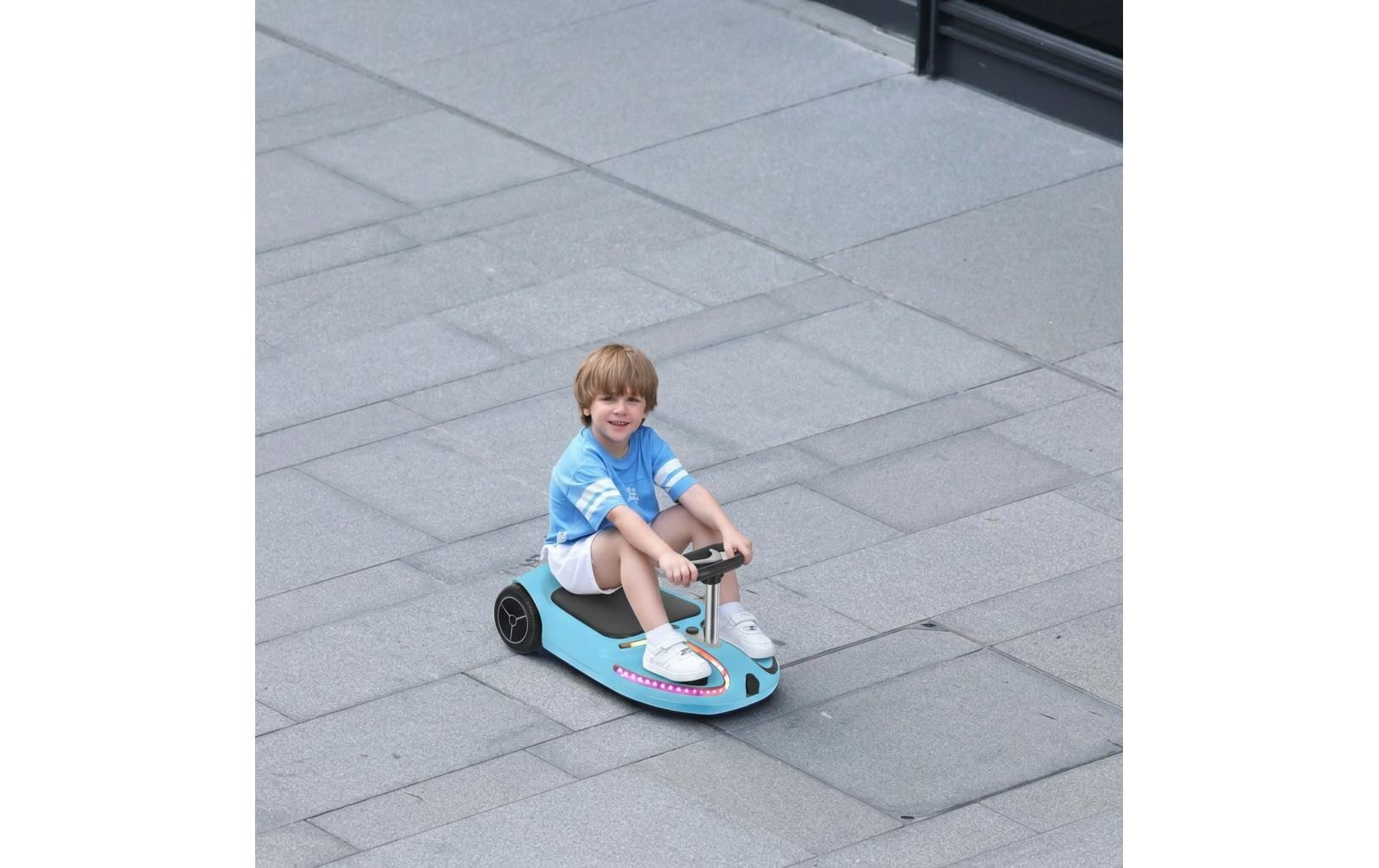   Go-Kart »Chic Flow Glide Gokart« Elektrisches Kinderkart mit LED-Beleuchtung