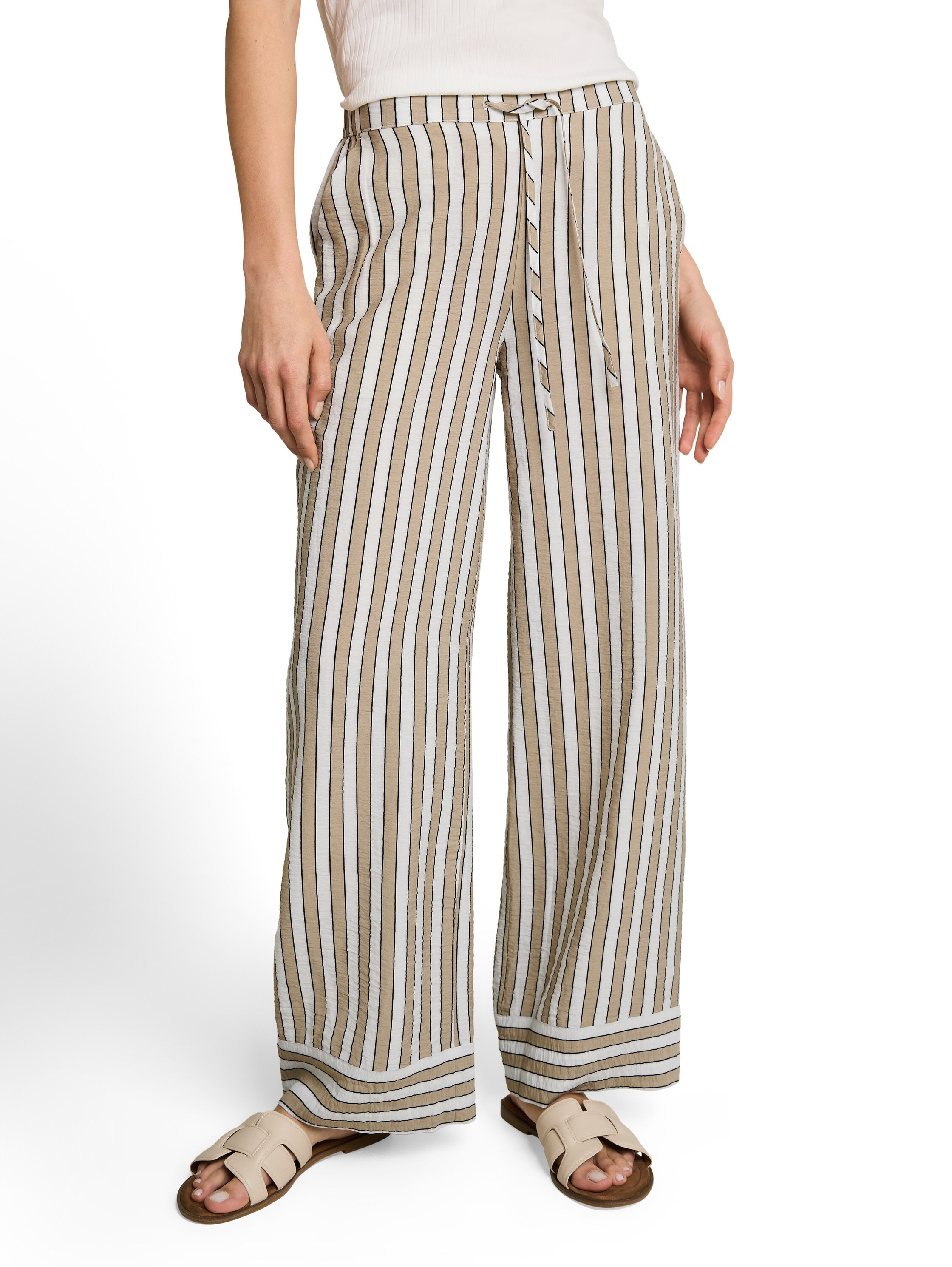 Image of TOM TAILOR Stoffhose mit Streifen Muster