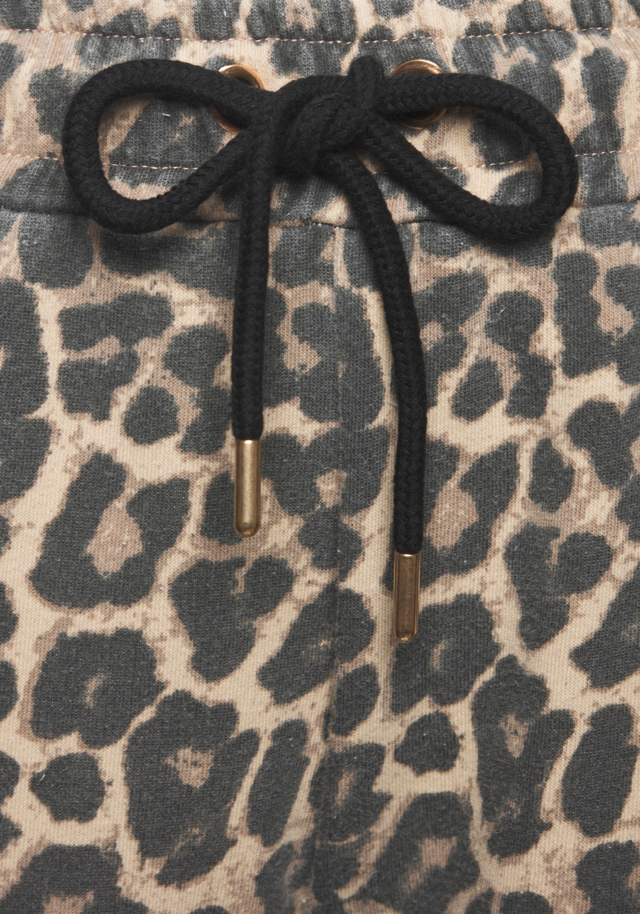 Buffalo Pantalon sweat »- Loungehose«  Imprimé léopard intégral, vêtements d'intérieur et de détente