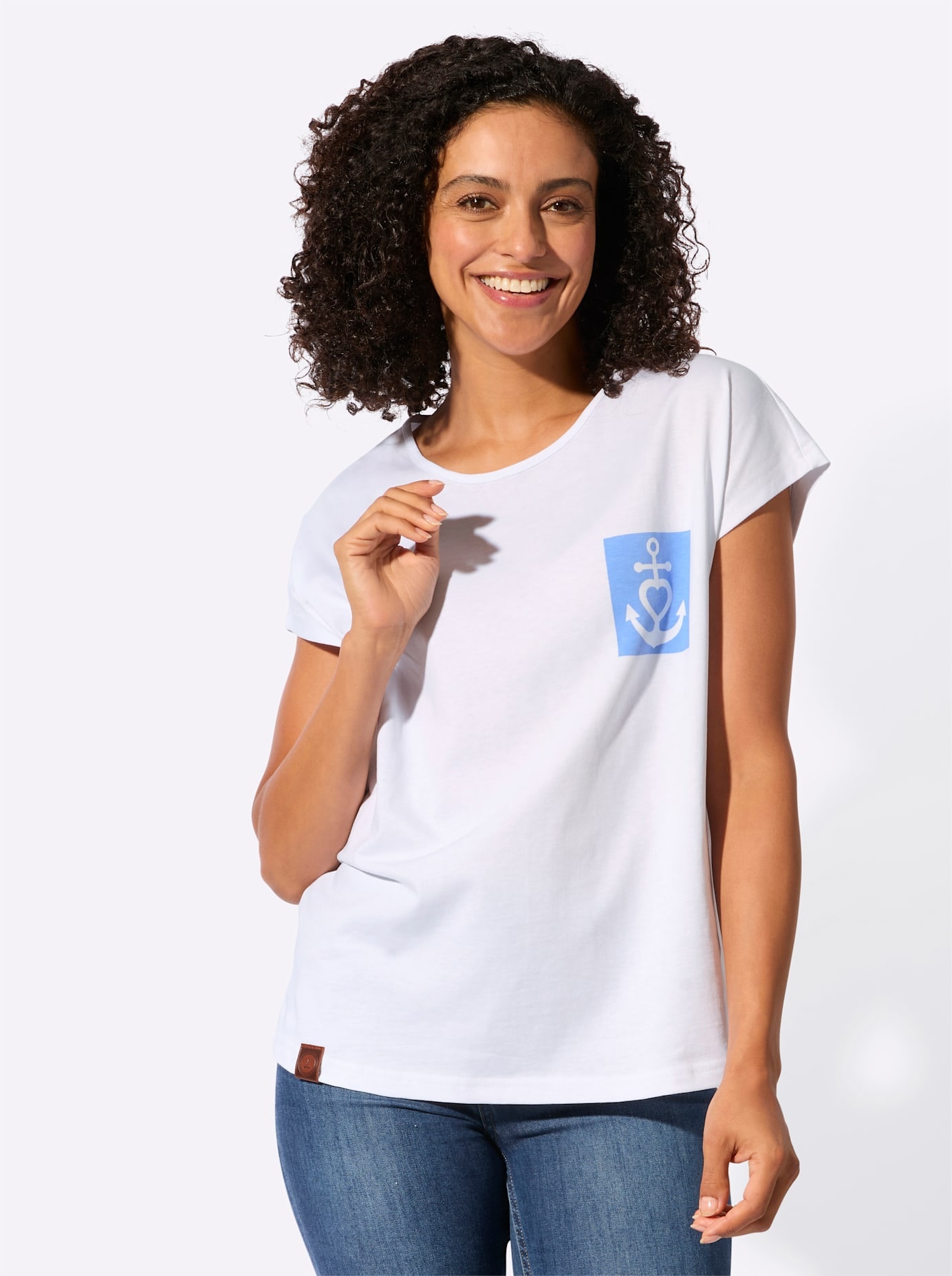 Image of Casual Looks T-Shirt "Rundhals-Shirt" 1 tlg.