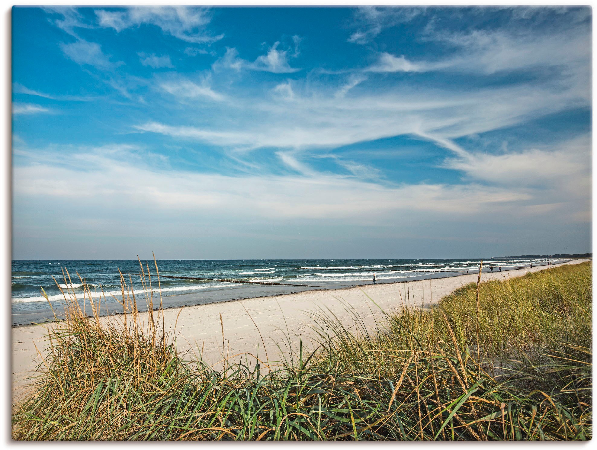 Image of Artland Wandbild "Urlaubfeeling" Strand 1 Stk. tlg.
