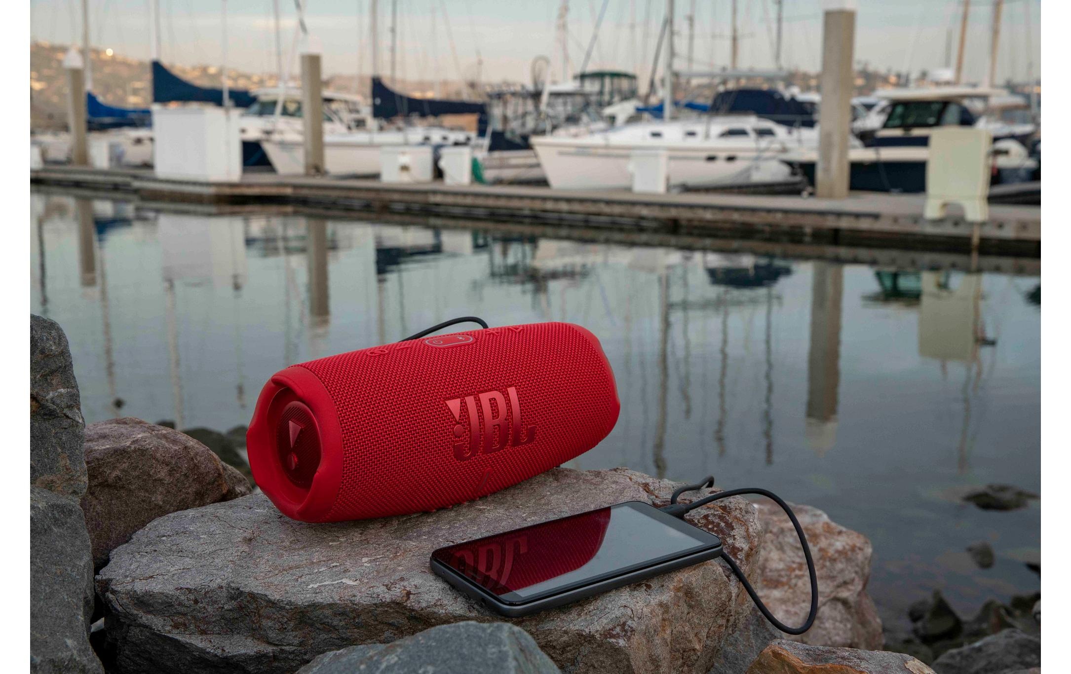 JBL Bluetooth-Speaker »Charge 5 Rot«