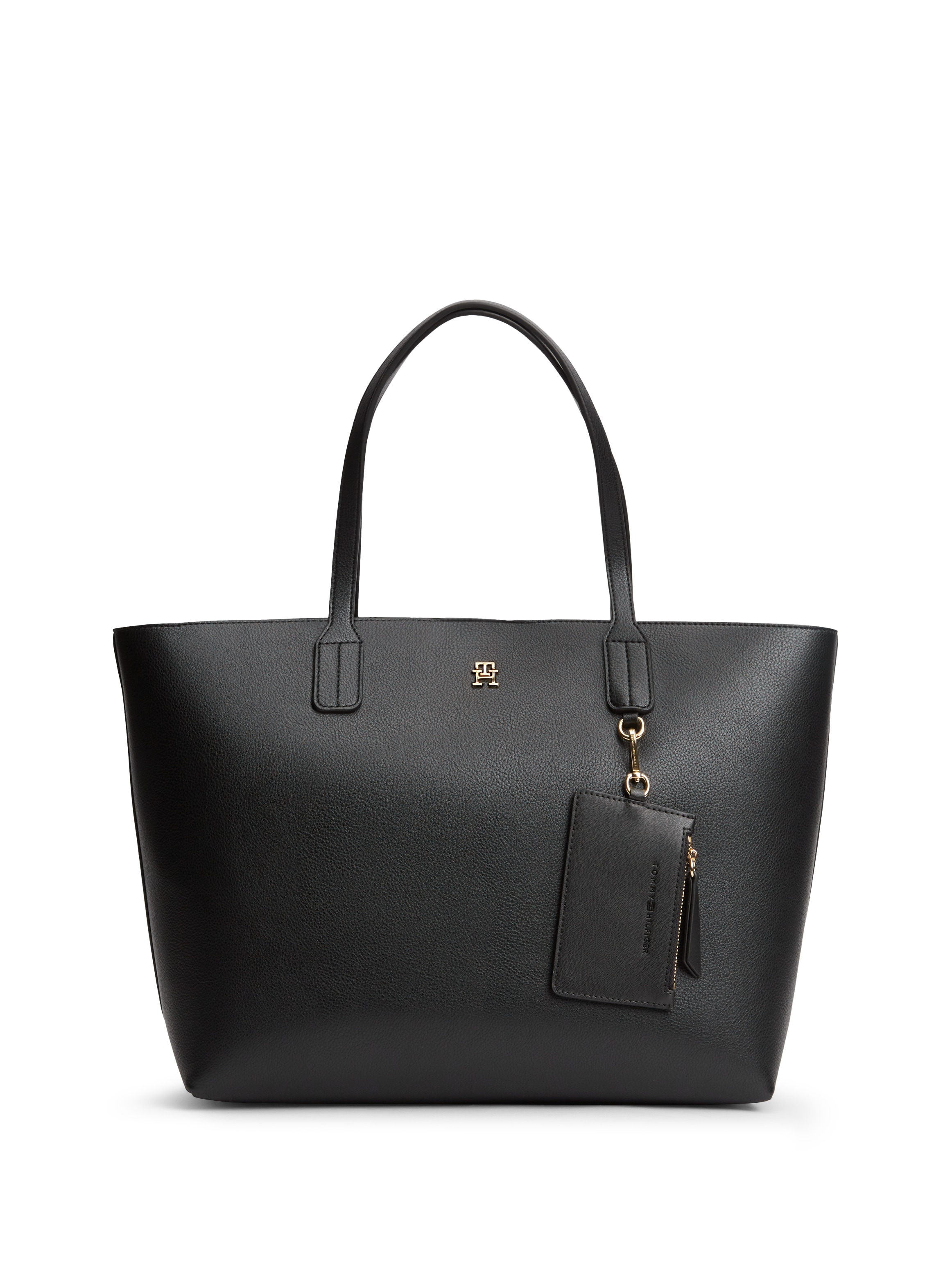 Tommy Hilfiger Tragetasche »TH ICON TOTE« Damen Handtasche, Shopper mit doppeltem Henkel