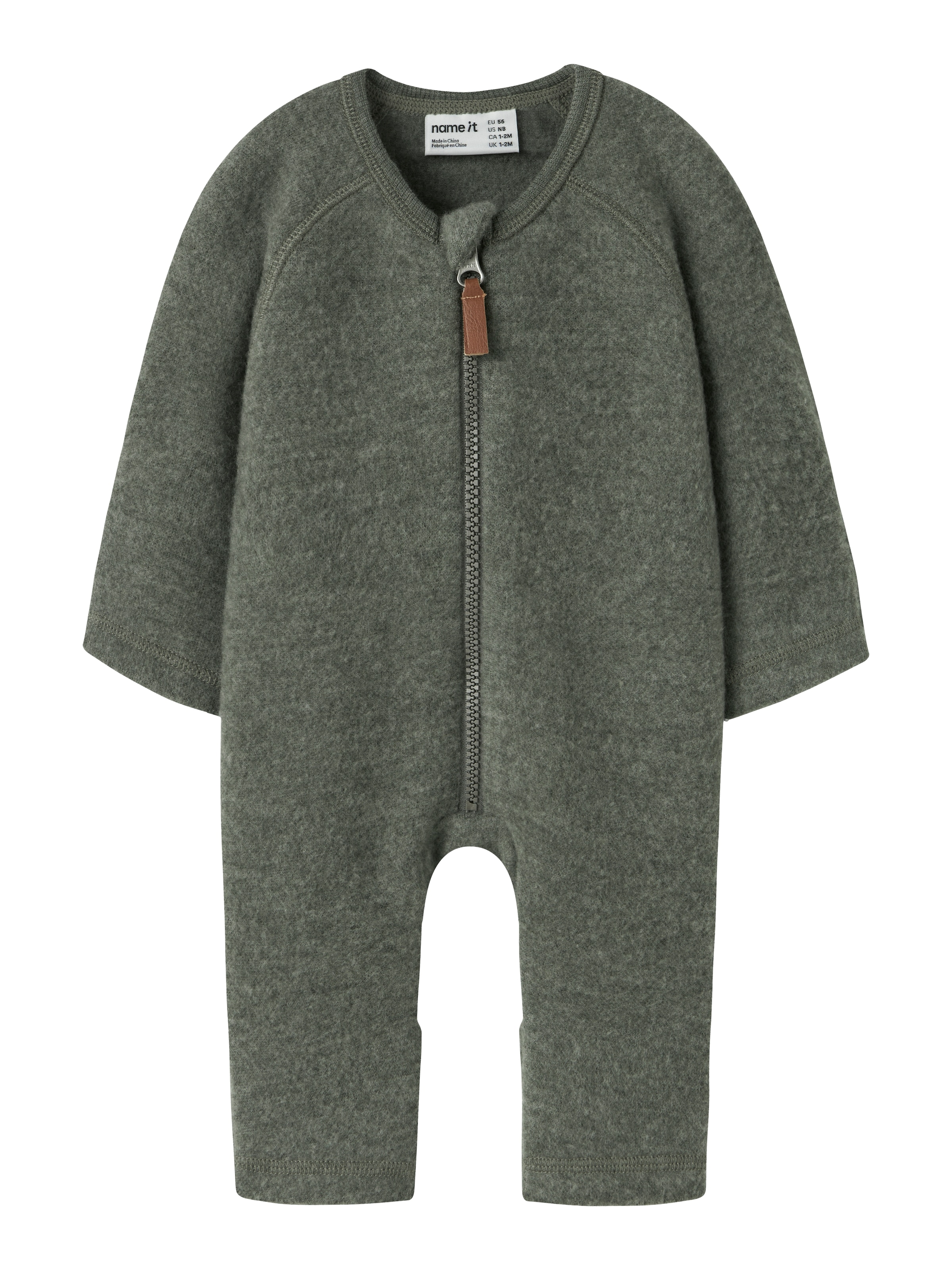 Name It Combinaison »NBMWMINO WOOL BRU LS SUIT NOOS« Laine