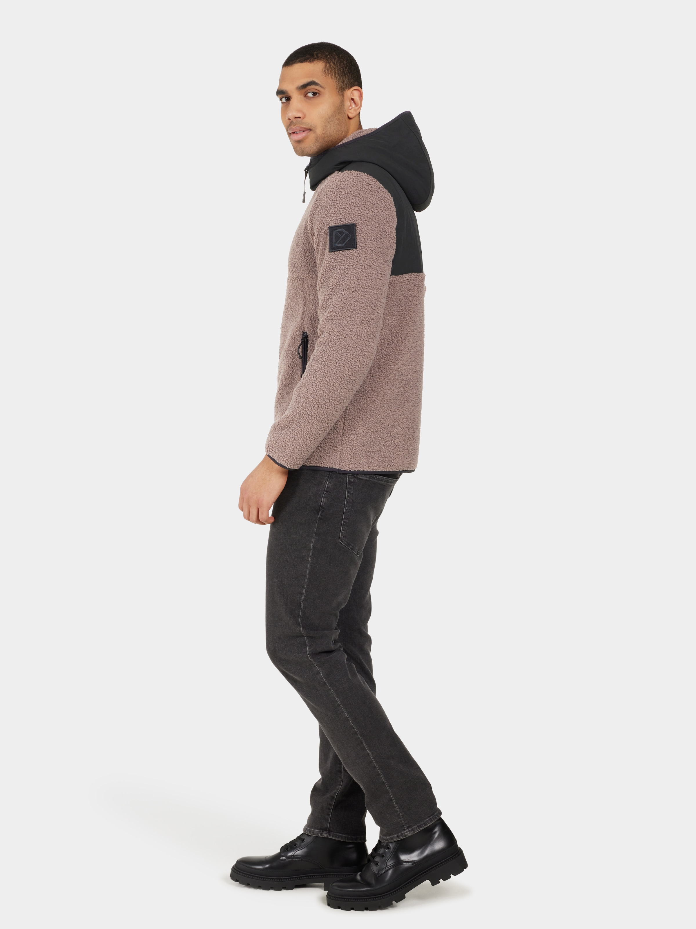Didriksons Fleecejacke »BENNO USX FULLZIP«, mit Kapuze