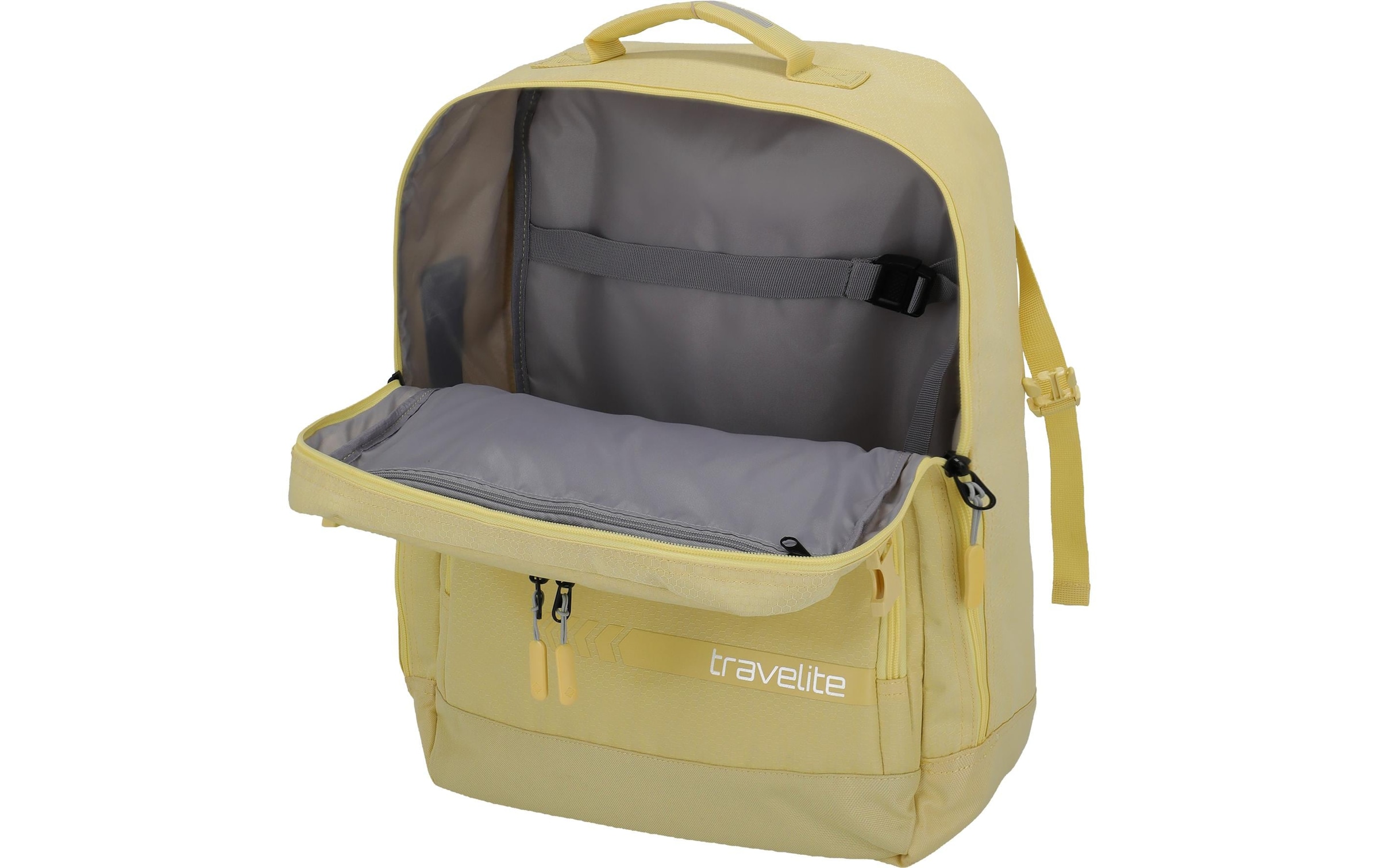 travelite Rucksack »KICK OFF Rucksack/Bordgepäck« Reiserucksack Streetpack Kabinengepäck
