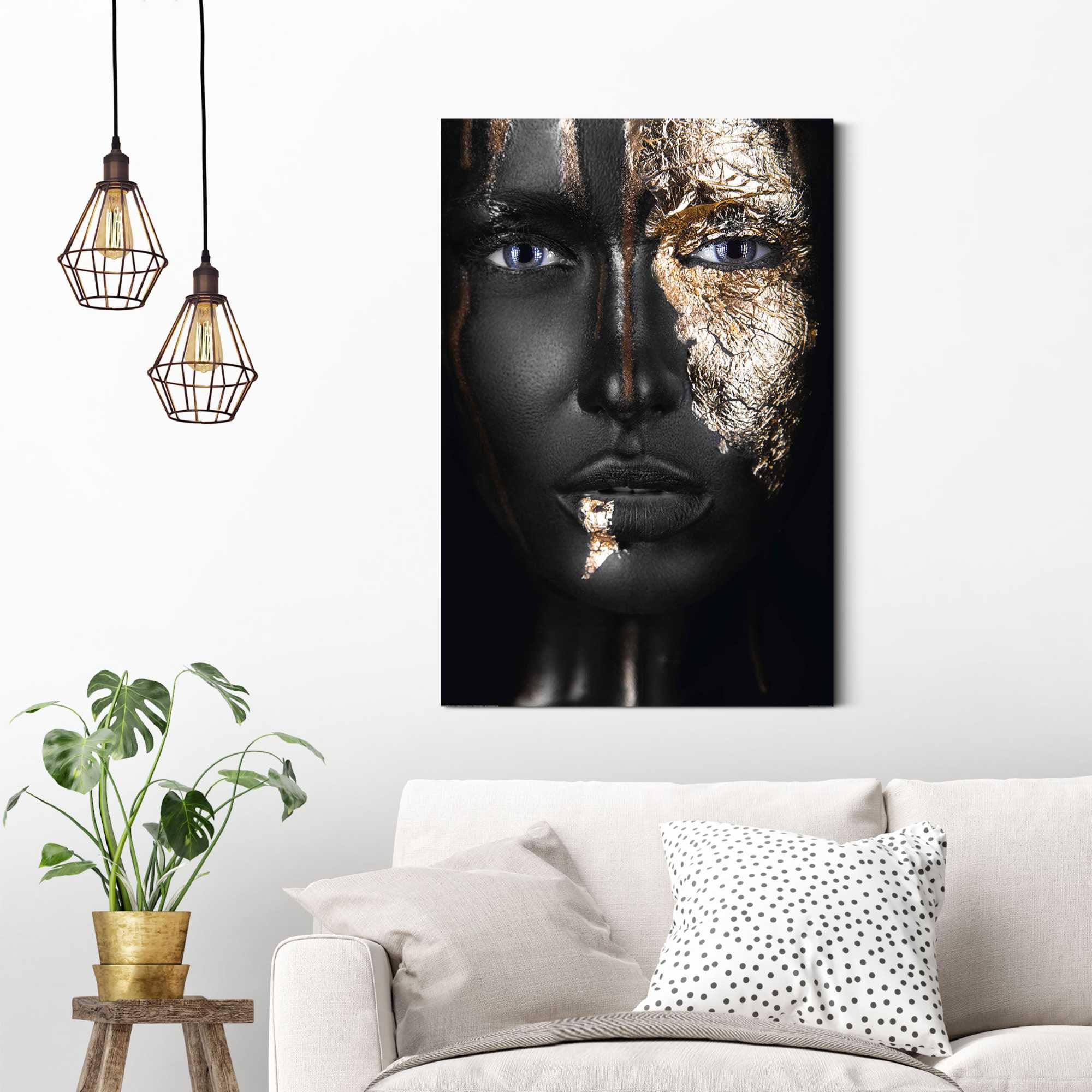 Reinders! Wandbild »Goldfarben«