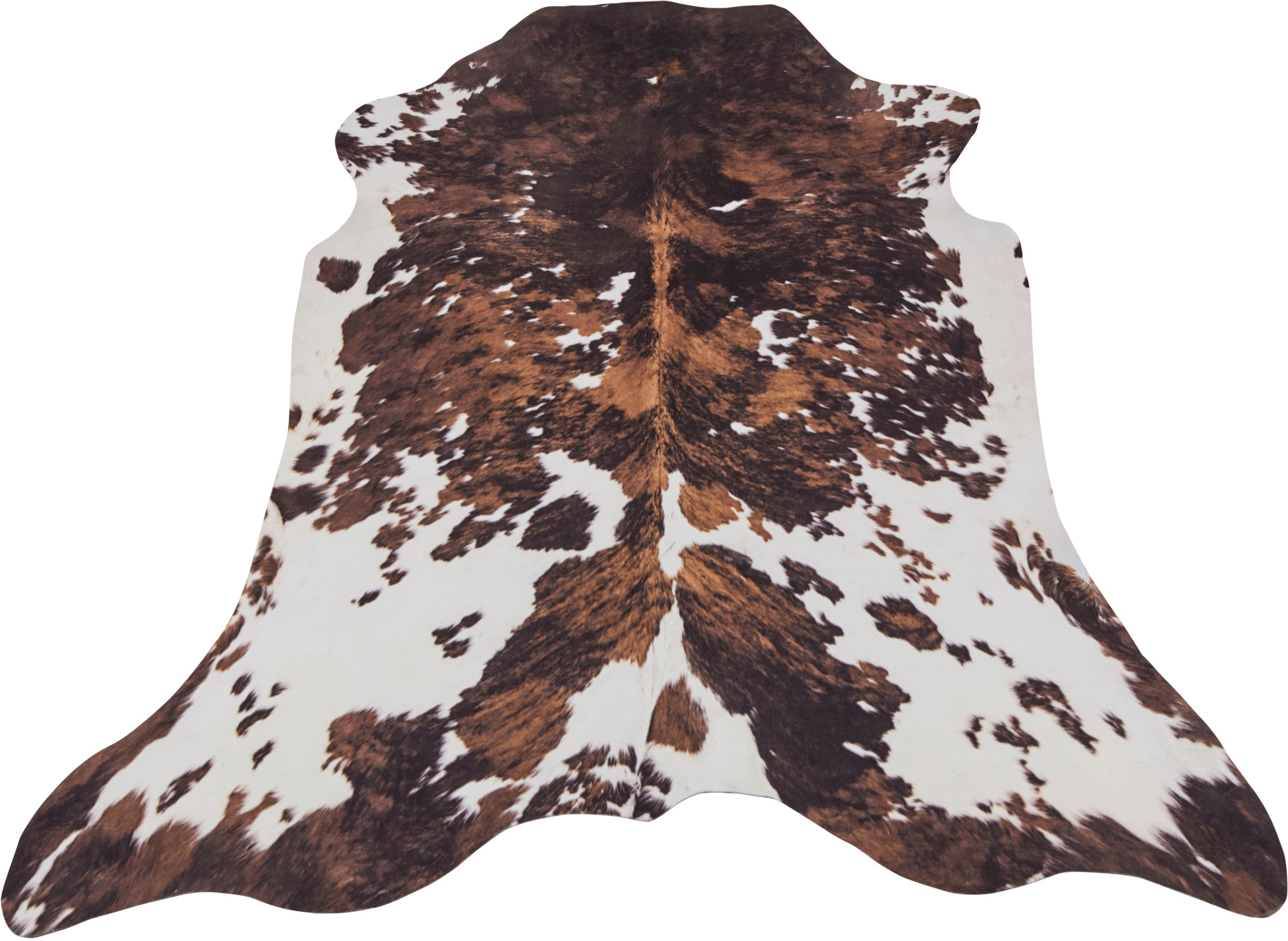 Image of MINT RUGS Fellteppich »Murray«, fellförmig, 6 mm Höhe, Konturenschnitt, Kuhfell Optik, Wohnzimmer, Schlafzimmer, Arbeitszimmer, Robust, Pflegeleicht, Kunstfell bei Ackermann Versand Schweiz