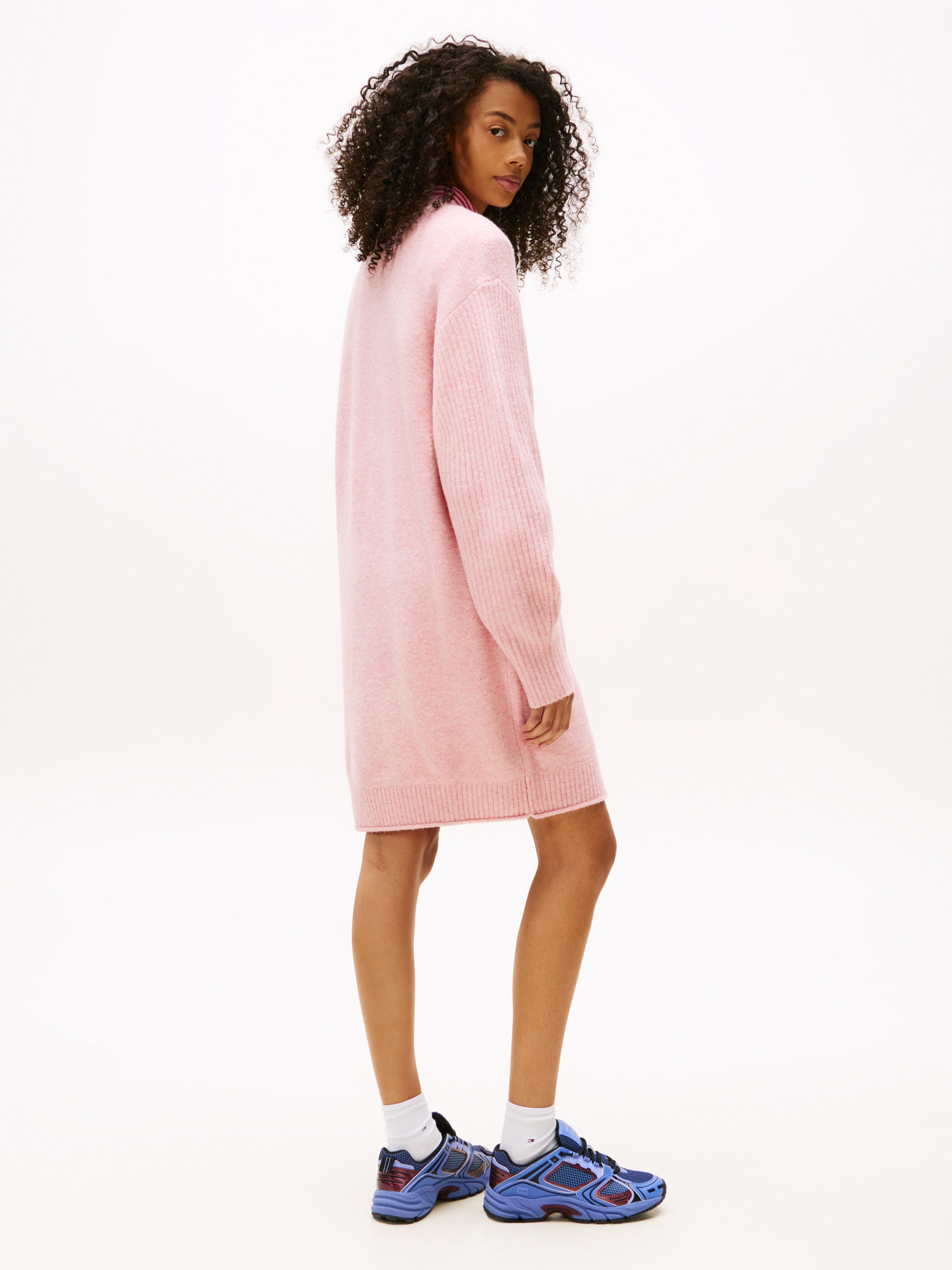 Tommy Jeans Robe en tricot »TJW FLAG SWEATER DRESS EXT«