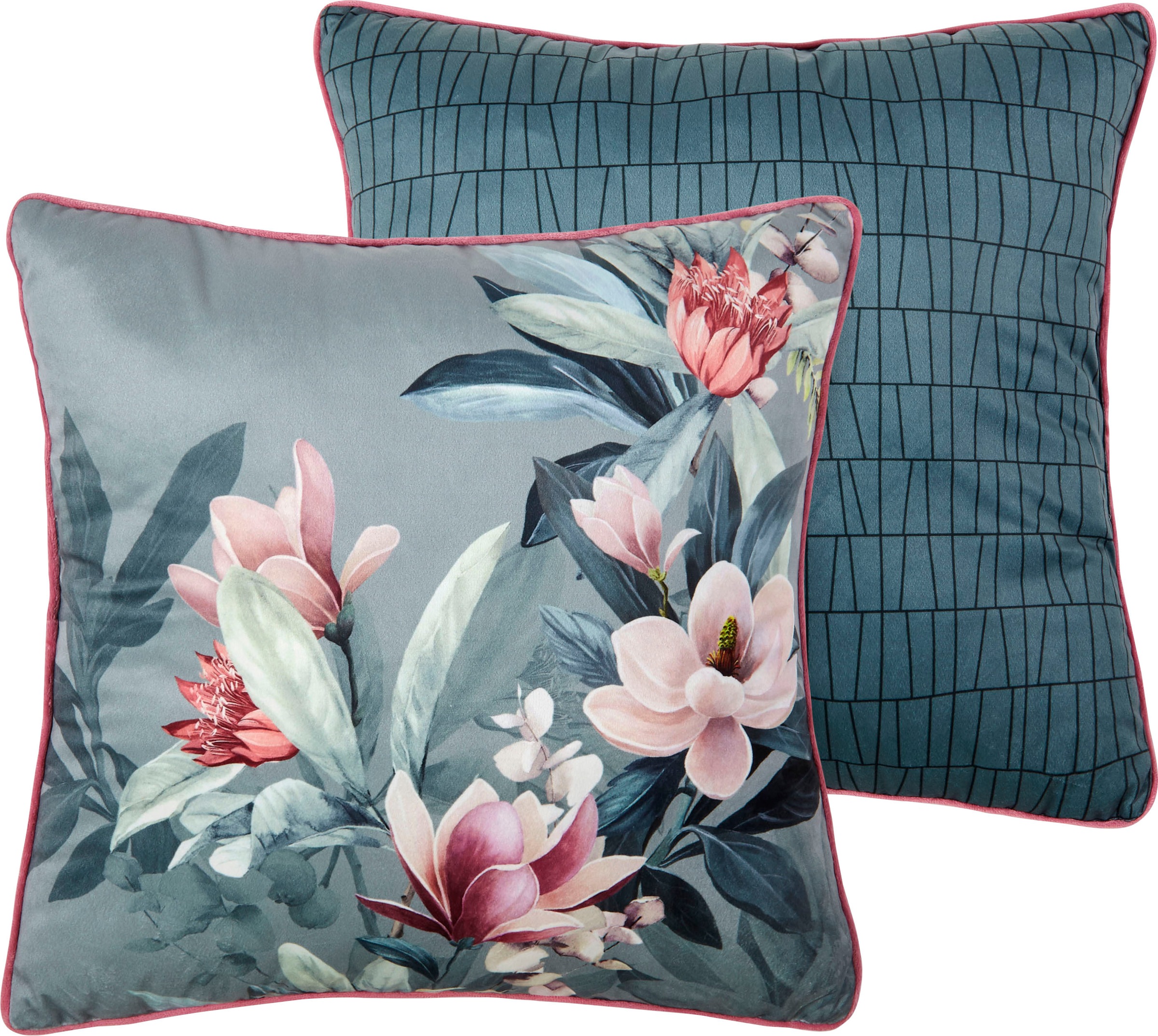 Image of Descanso Dekokissen »Parler«, (1 St., 1 48x48 cm Dekokissen - Mit biese), Mit Biese bei Ackermann Versand Schweiz