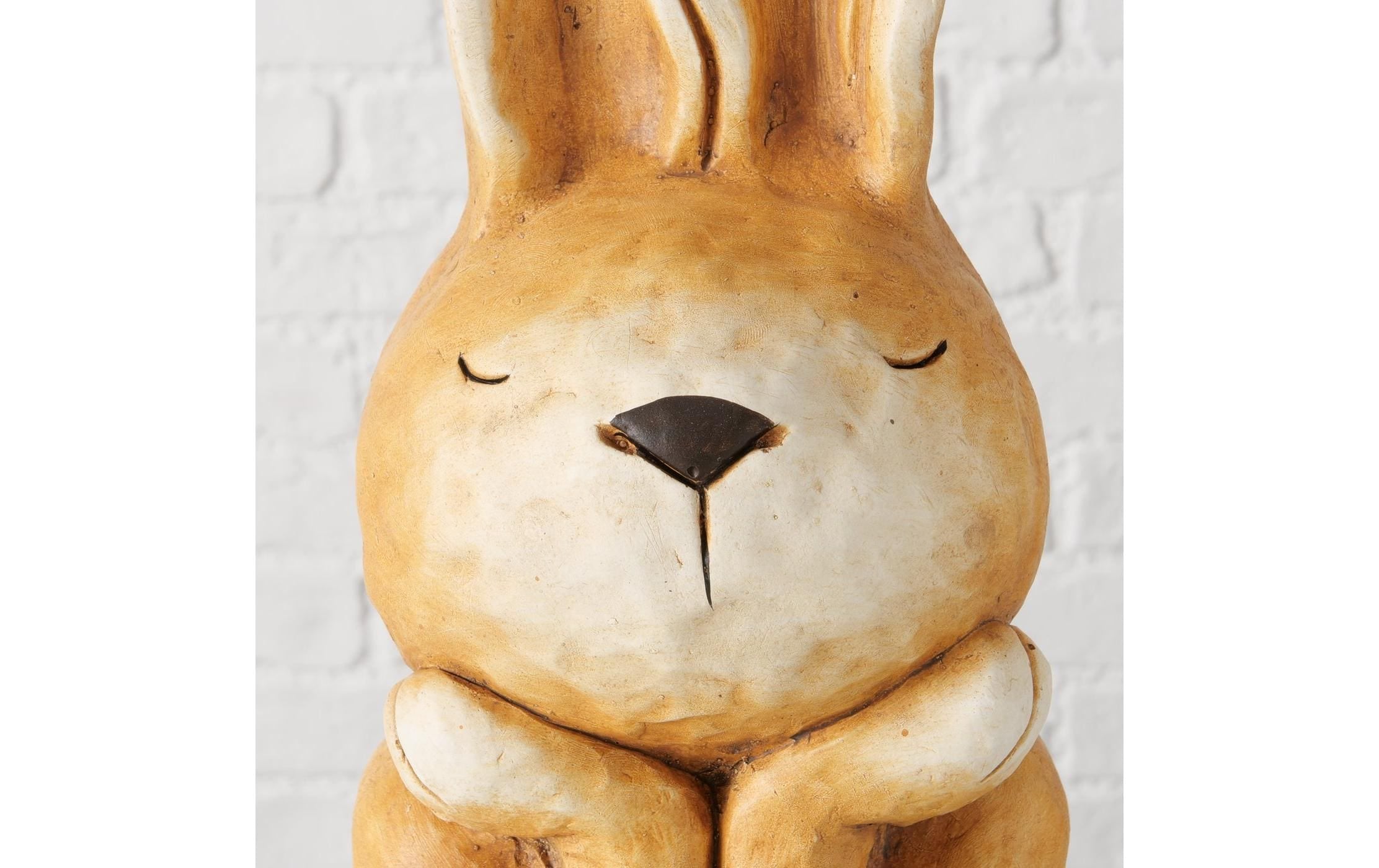 BOLTZE Dekofigur »Hase Udo, Beige«