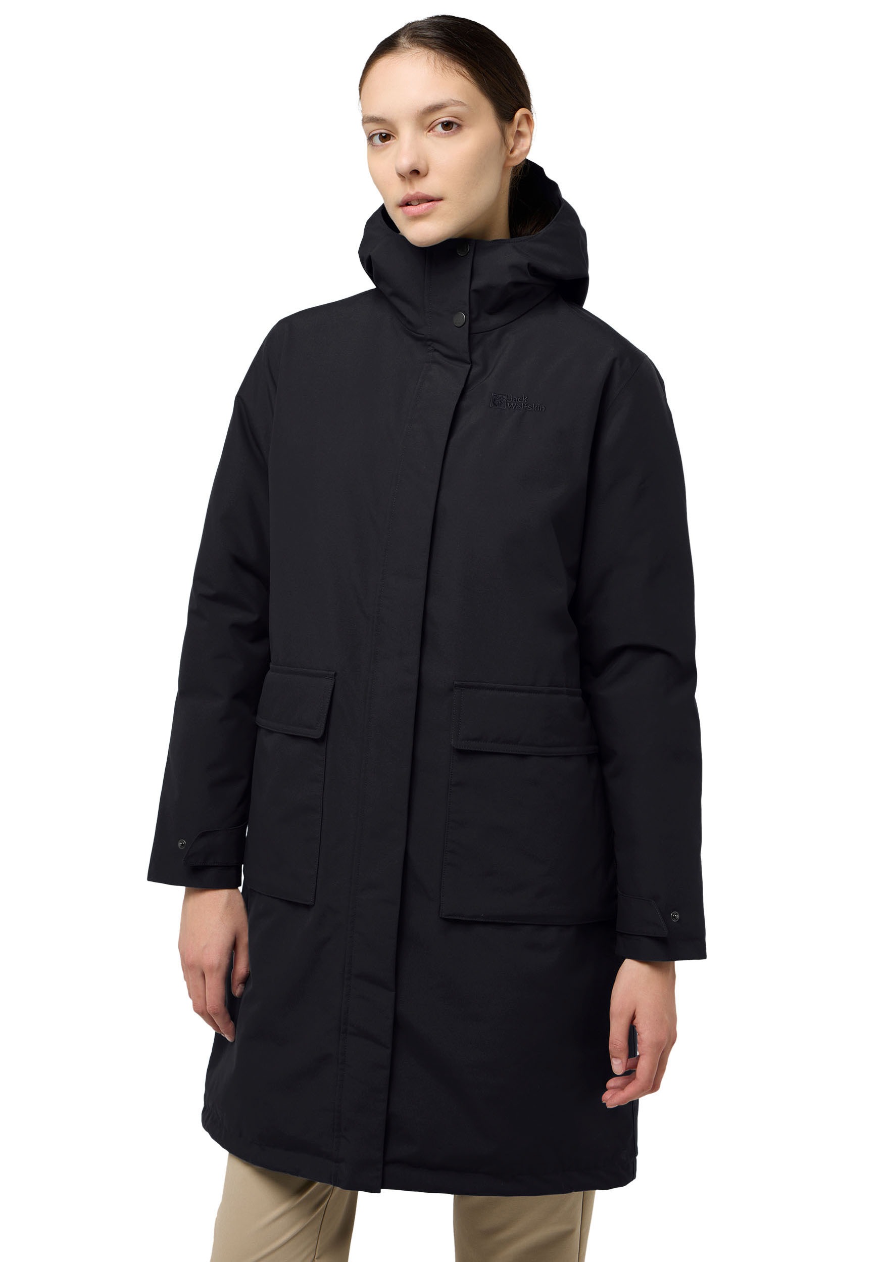 Image of Jack Wolfskin Daunenmantel "WINTERTOR" Wärmend, winddicht, Daunenjacke