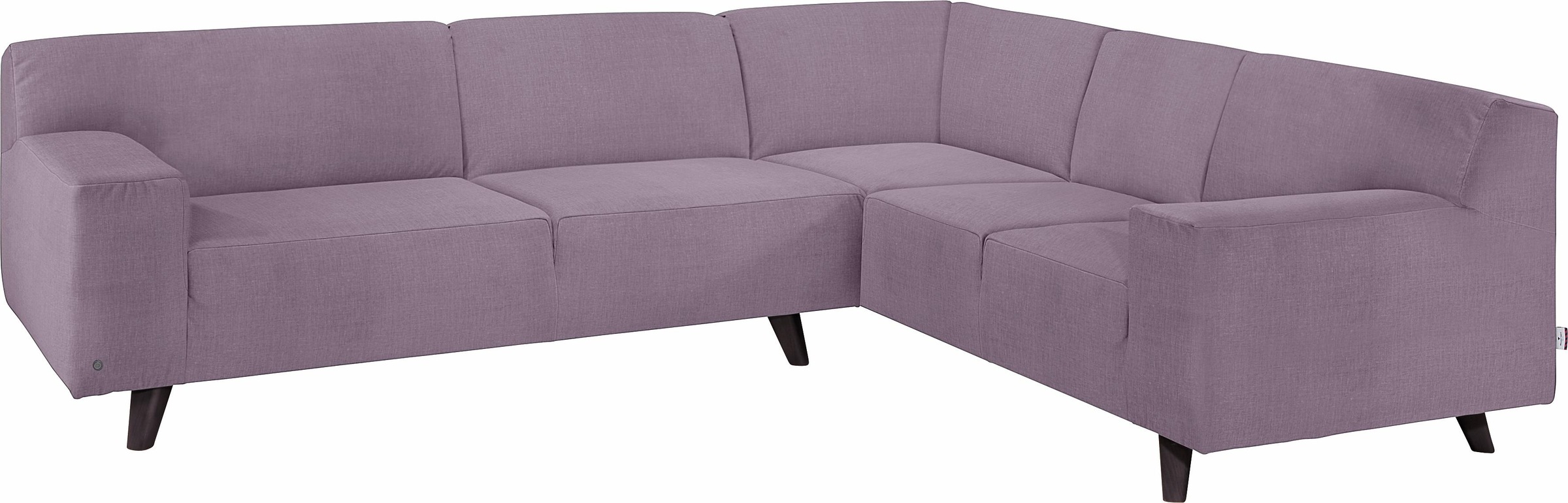 Image of TOM TAILOR Ecksofa »NORDIC PURE«, im Retrolook, Füsse wengefarben bei Ackermann Versand Schweiz