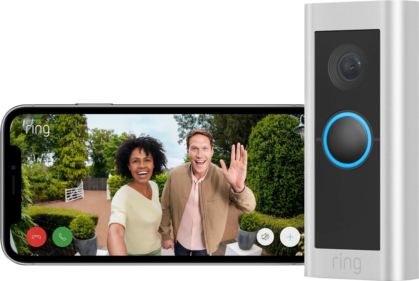 Ring Überwachungskamera »Video Doorbell Pro 2 Plug in«, Innenbereich