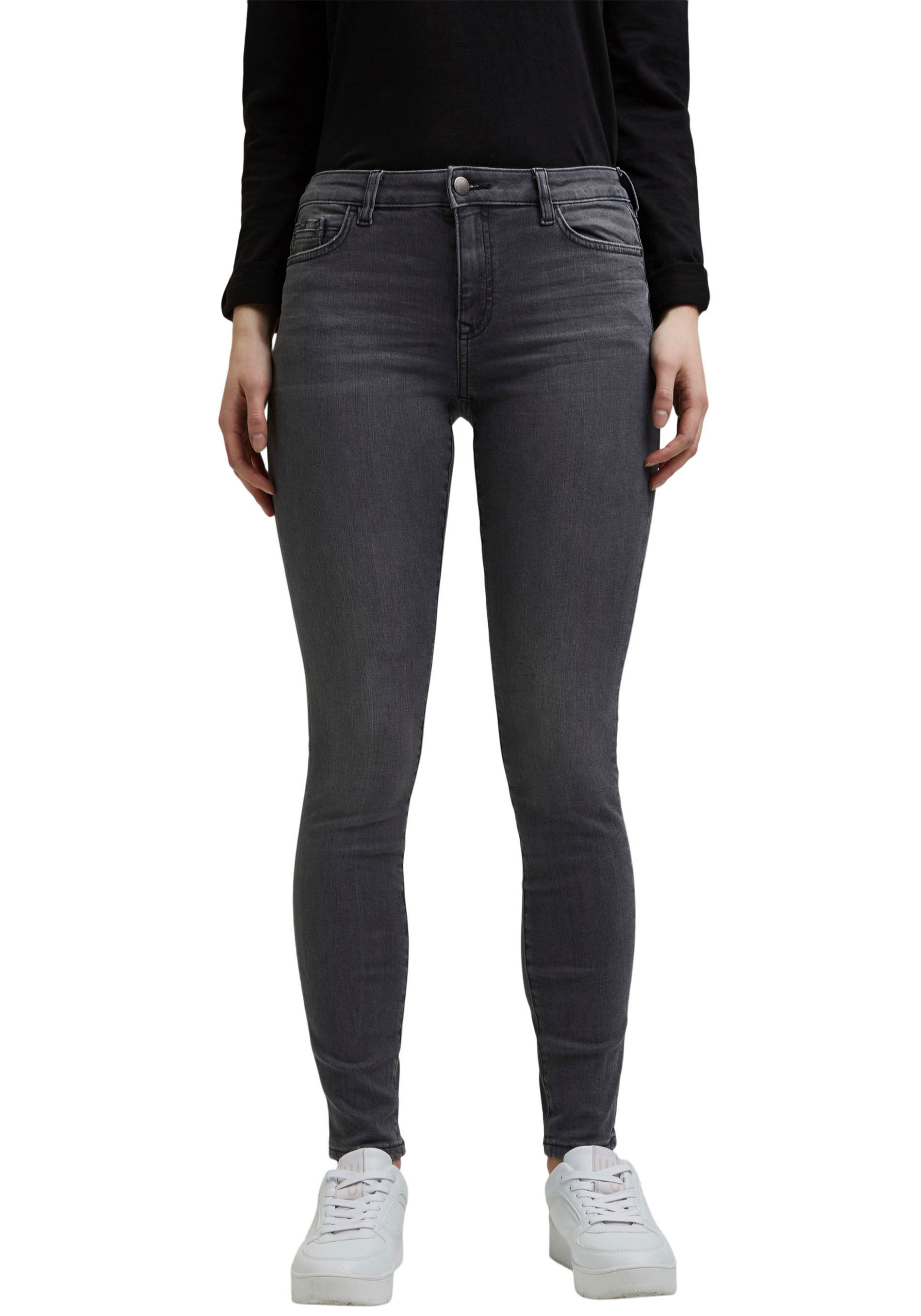 Image of edc by Esprit Skinny-fit-Jeans, im Basic 5-Pocket Stil bei Ackermann Versand Schweiz