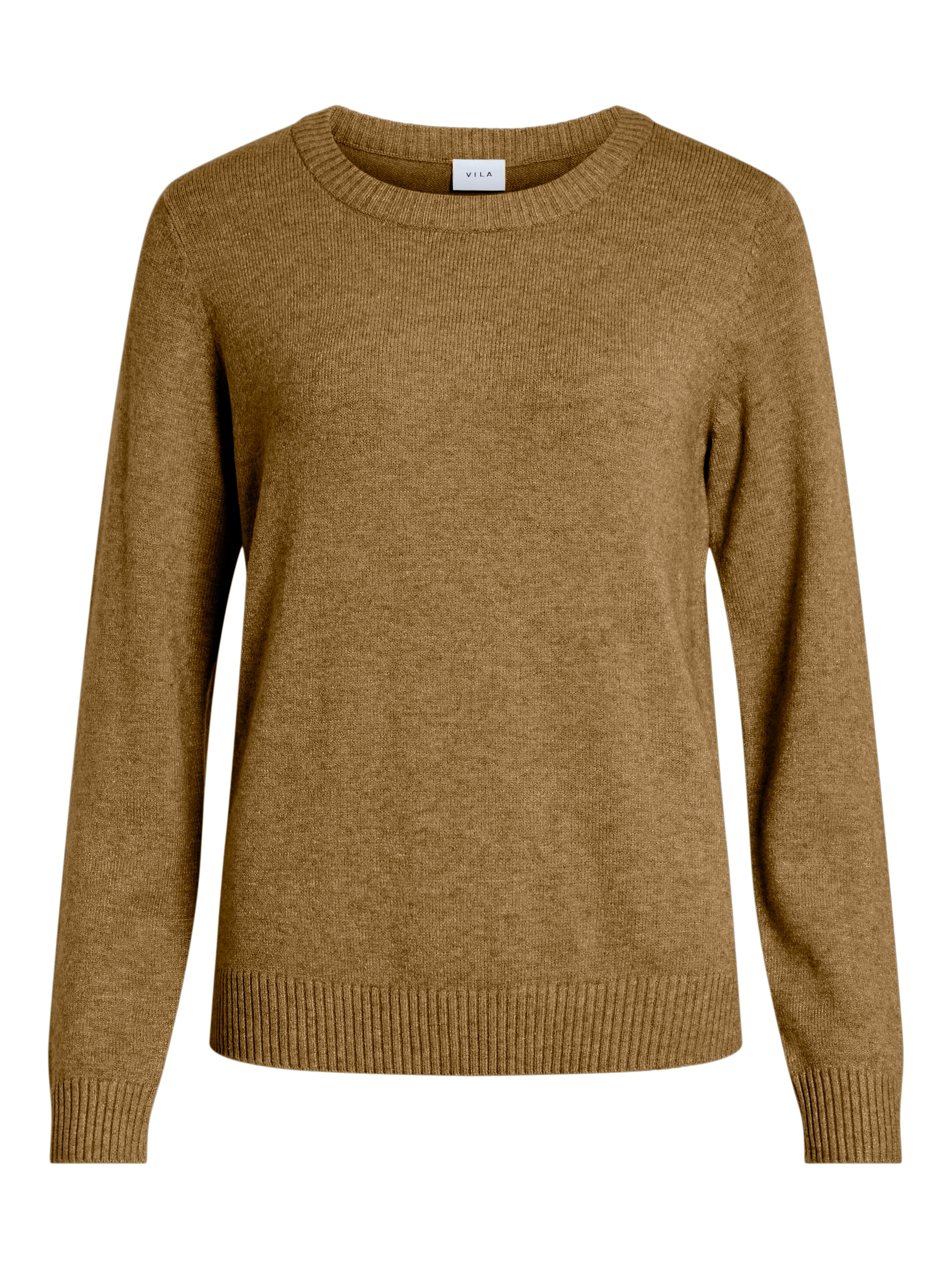 Vila Rundhalspullover »VIRIL O-NECK L/S KNIT TOP - NOOS«