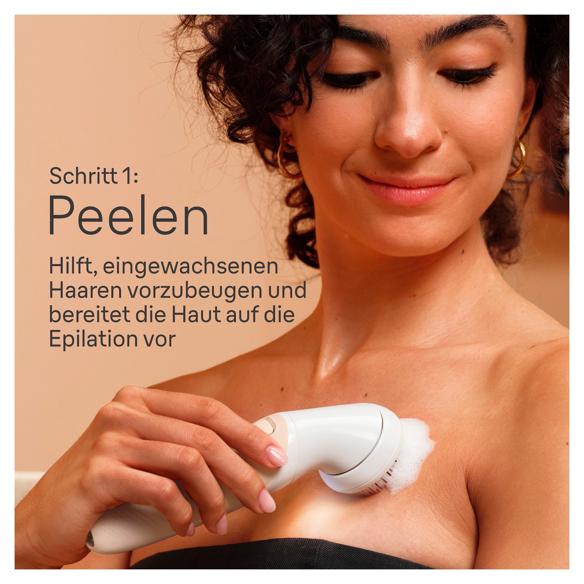 Braun Epilierer »Silk-épil Flex SkinSpa 9 9-681«, All-In-One Set, FaceSpa-Epilierer & Mini-Rasierer für das Gesicht
