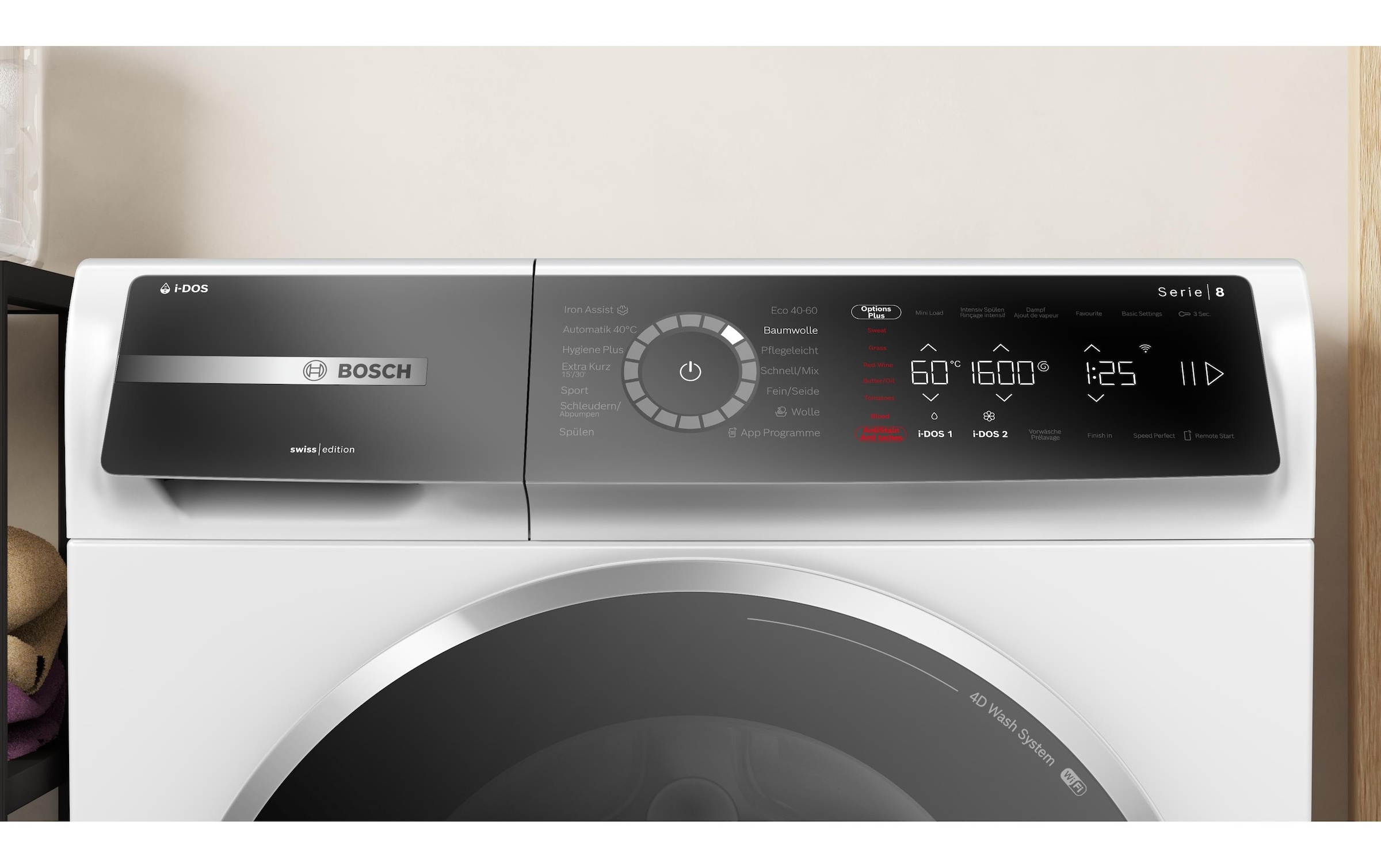 BOSCH Waschmaschine »WGB256A5CH«, 10 kg, 1600 U/min
