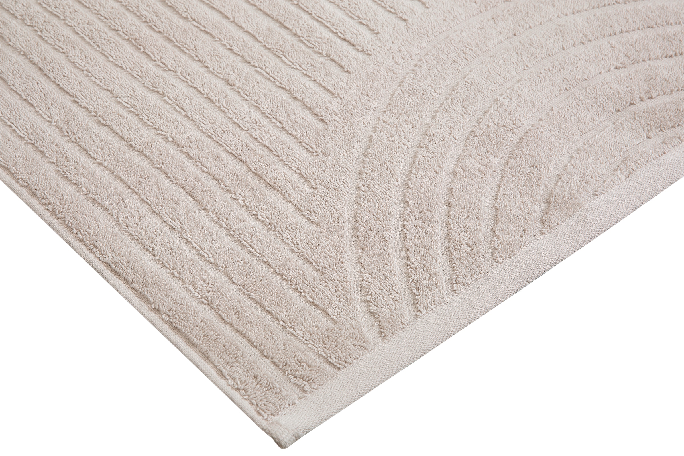 my home Set de serviettes »Handtuchset Ognon, Duschtücher, Handtücher, Gästetücher, Zen« Set 8 Frottee Handtücher mit Muster, Scandi, einfarbiges Handtuch-Set 100% Baumwolle