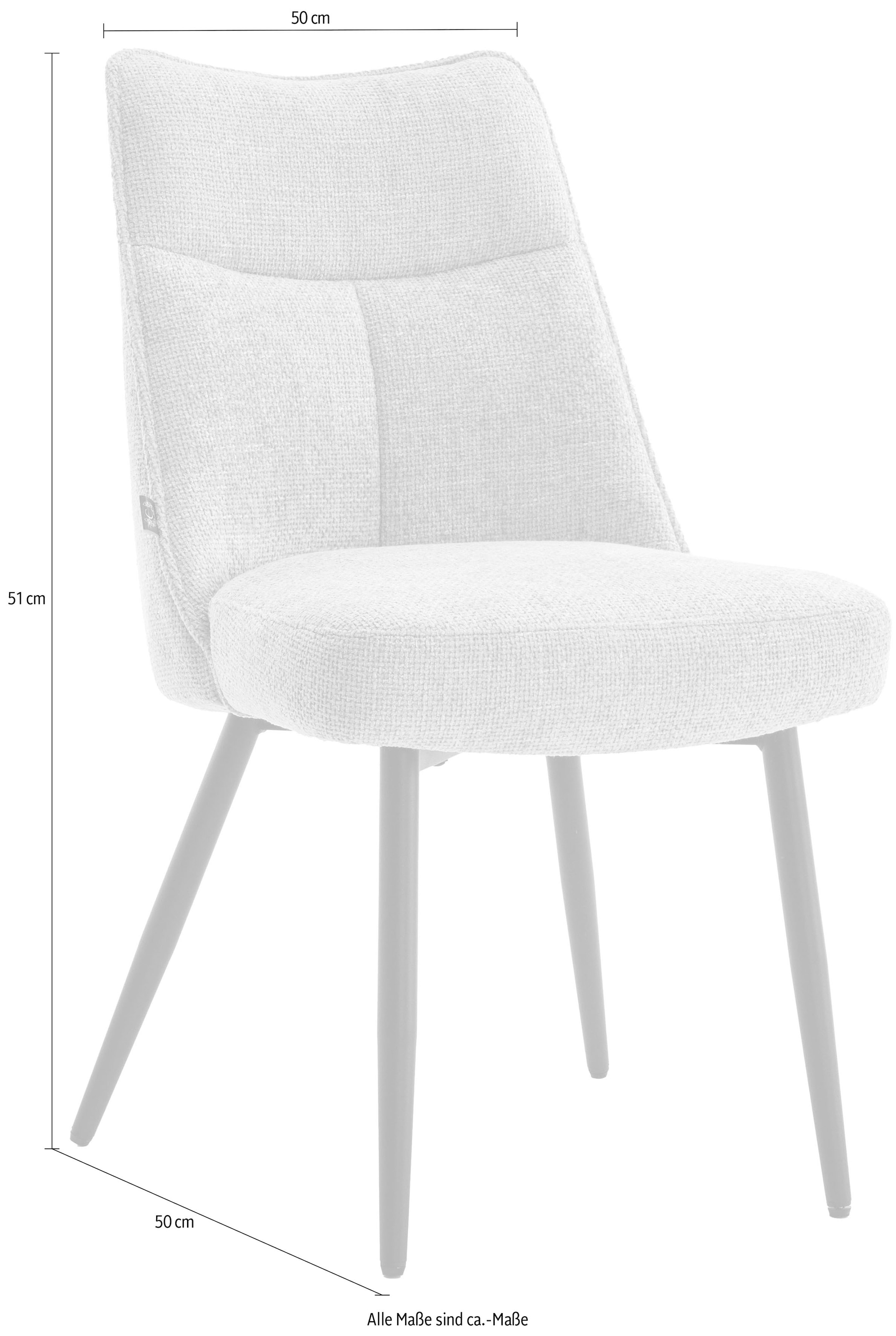 Home affaire 4-Fussstuhl »Cielo« (Set) 2 Stk.tolle Optik