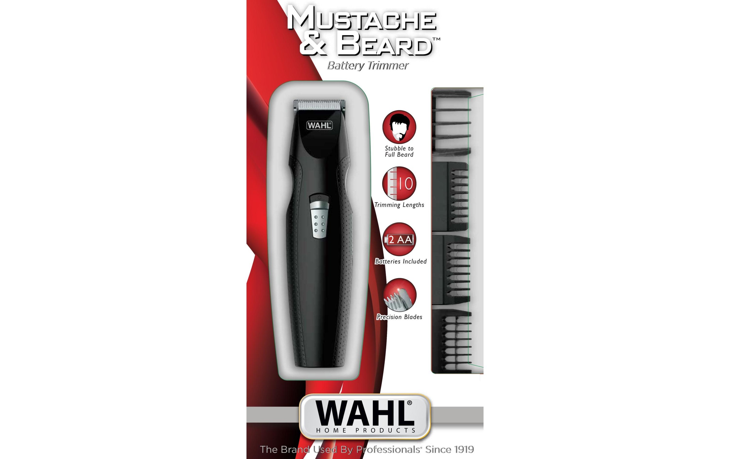 Wahl Gesichtshaarrasierer »Battery Trimmer«, inkl. 2 AA Batterien