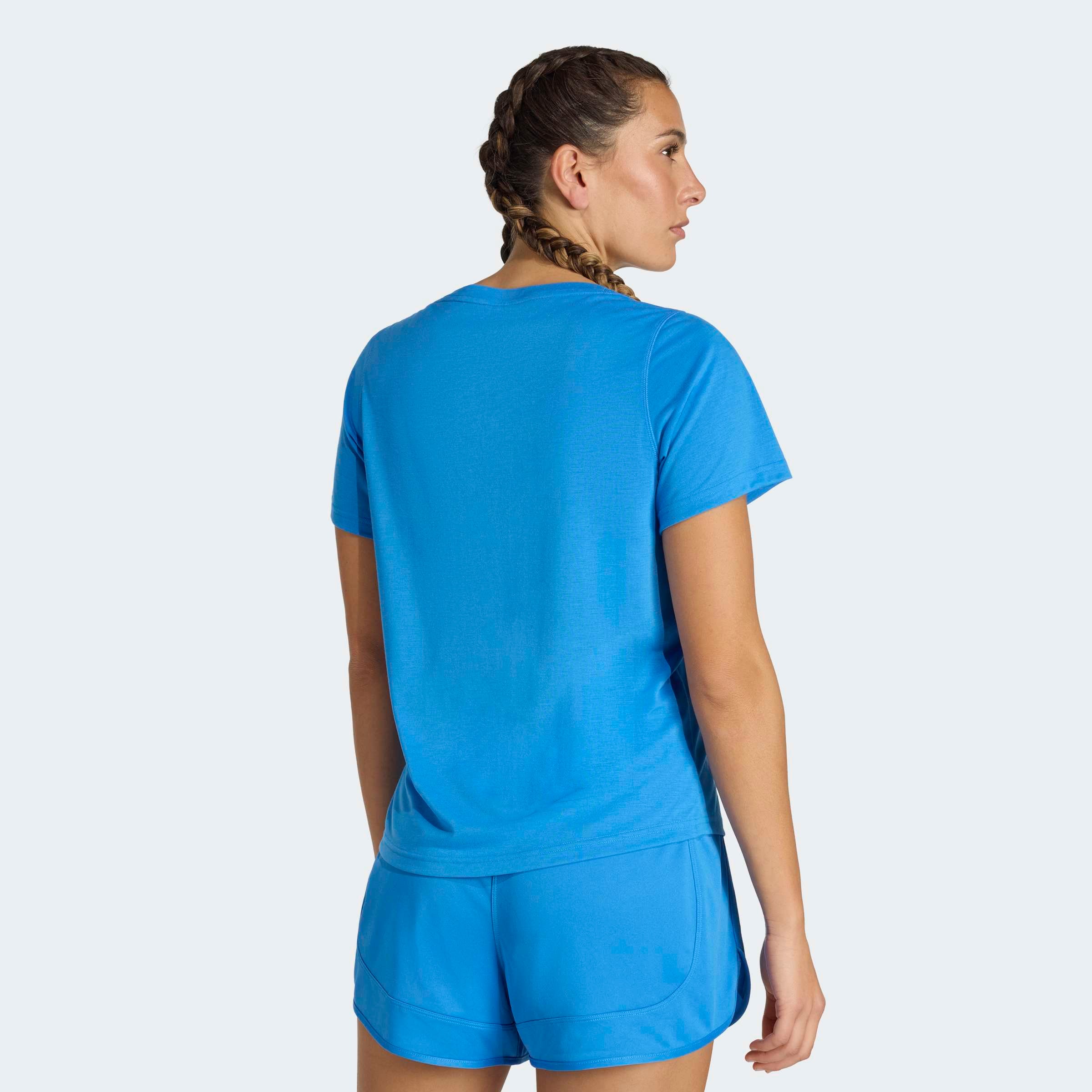 adidas Performance T-Shirt »WORKOUT ESSENTIALS MIT TIEFEM AUSSCHNITT«