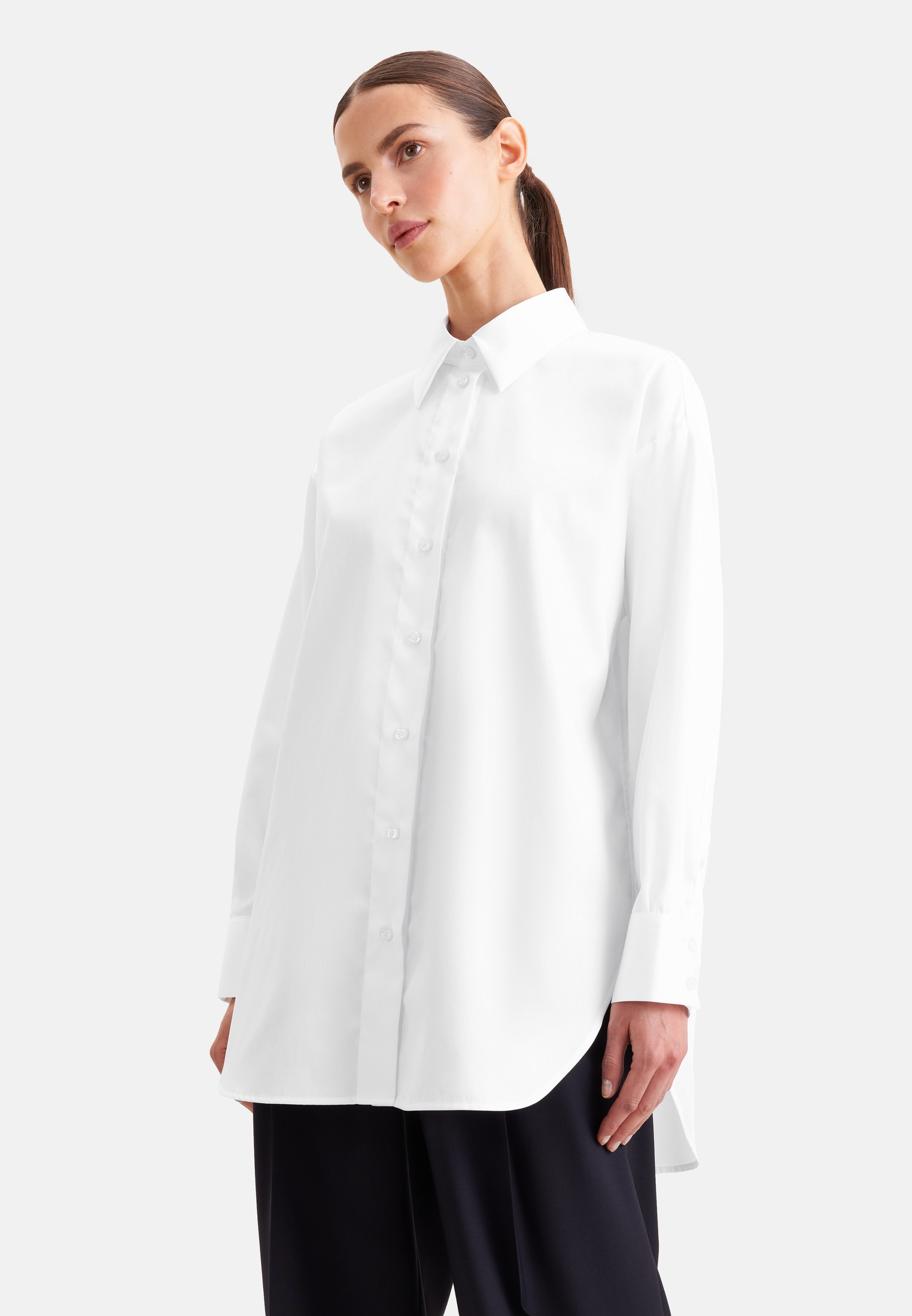 Image of seidensticker Outdoorbluse 1/1 Kragen Uni