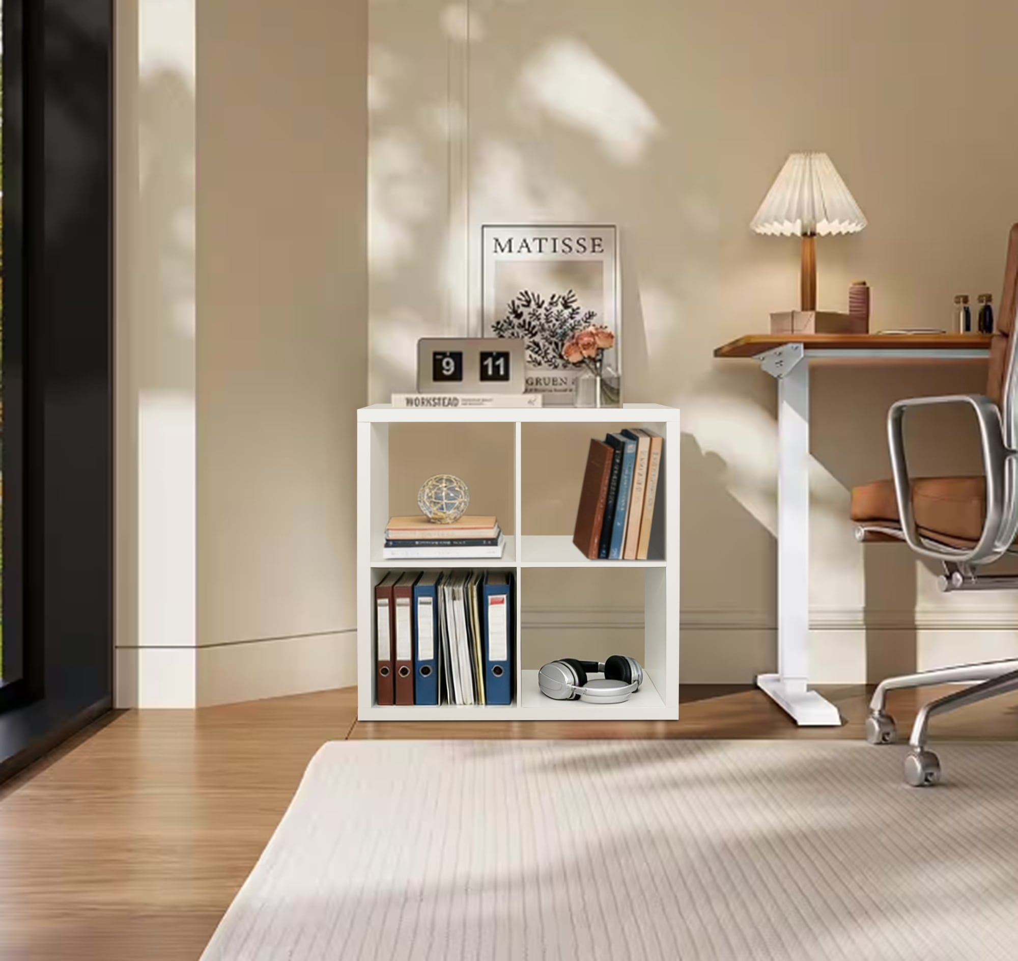 GOODproduct Bücherregal »IZOLA, Raumteiler, Aktenregal, Würfelregal,« mit 6 oder 8 Fächern, quer und hochkant stellbar, (B/T) 76x37 cm