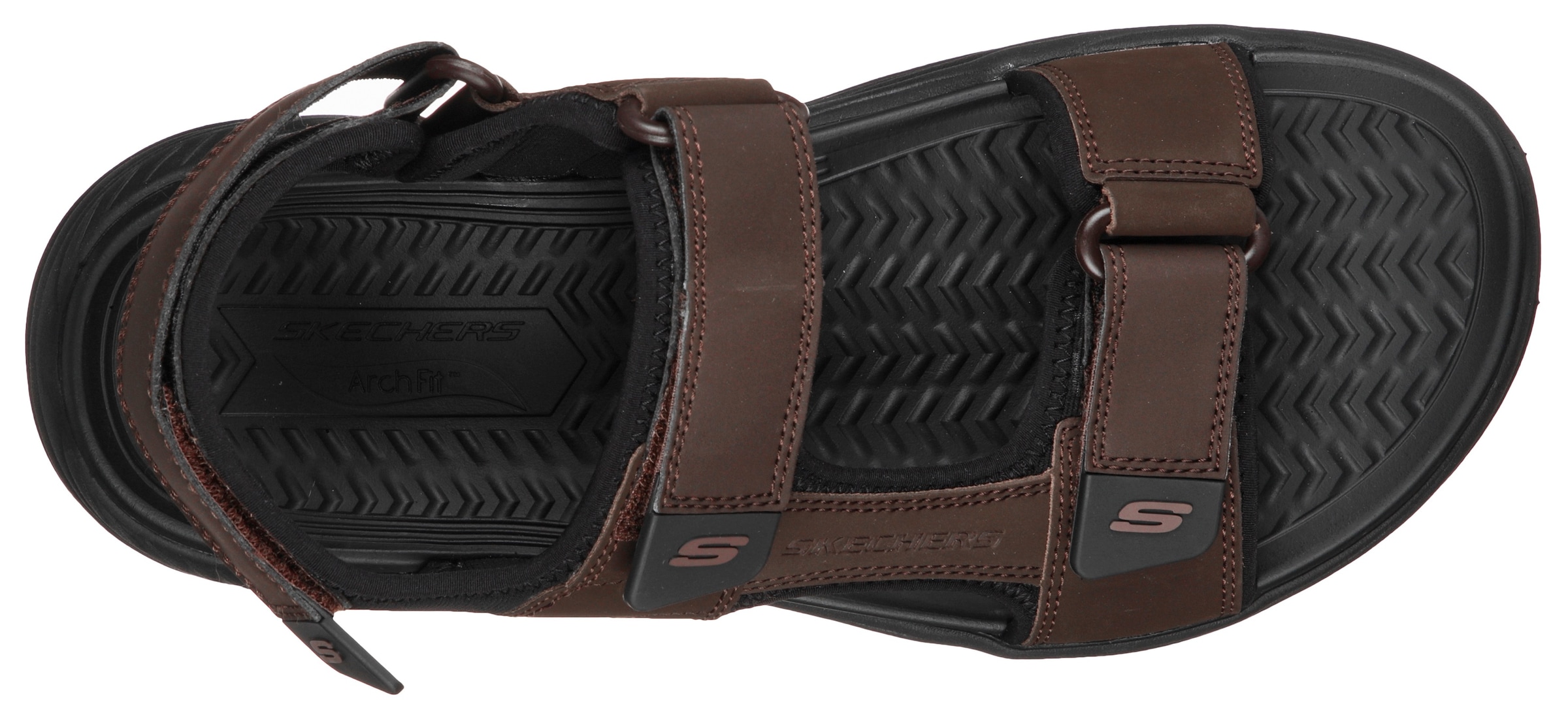 Skechers Sandale »KONTRA«, Sommerschuh, Klettschuh, Freizeitsandale, mit Arch-Fit-Ausstattung