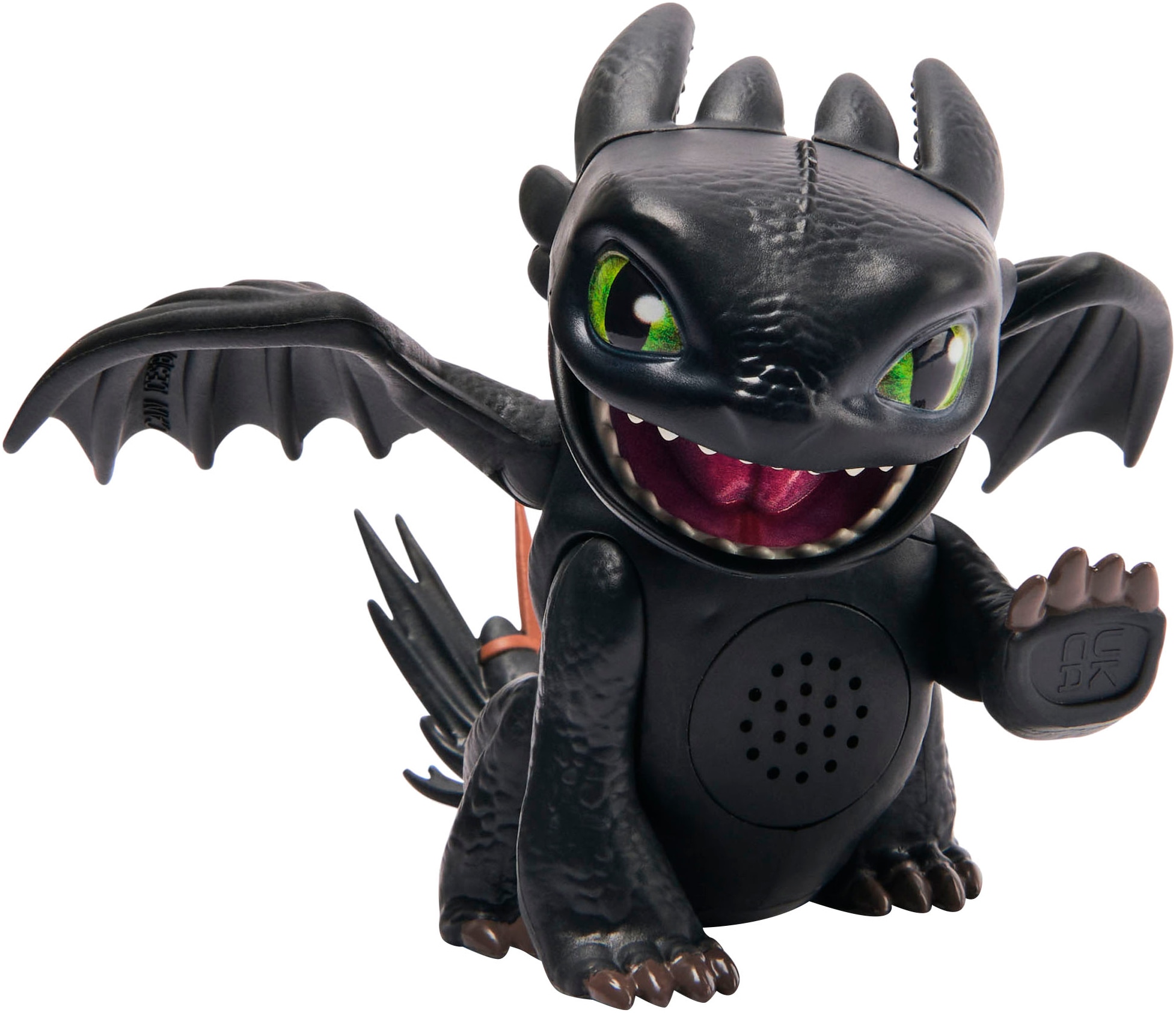 Spin Master Spielfigur »Dragons Movie - Interaktive Mini-Drachen - Ohnezahn« mit Soundeffekt