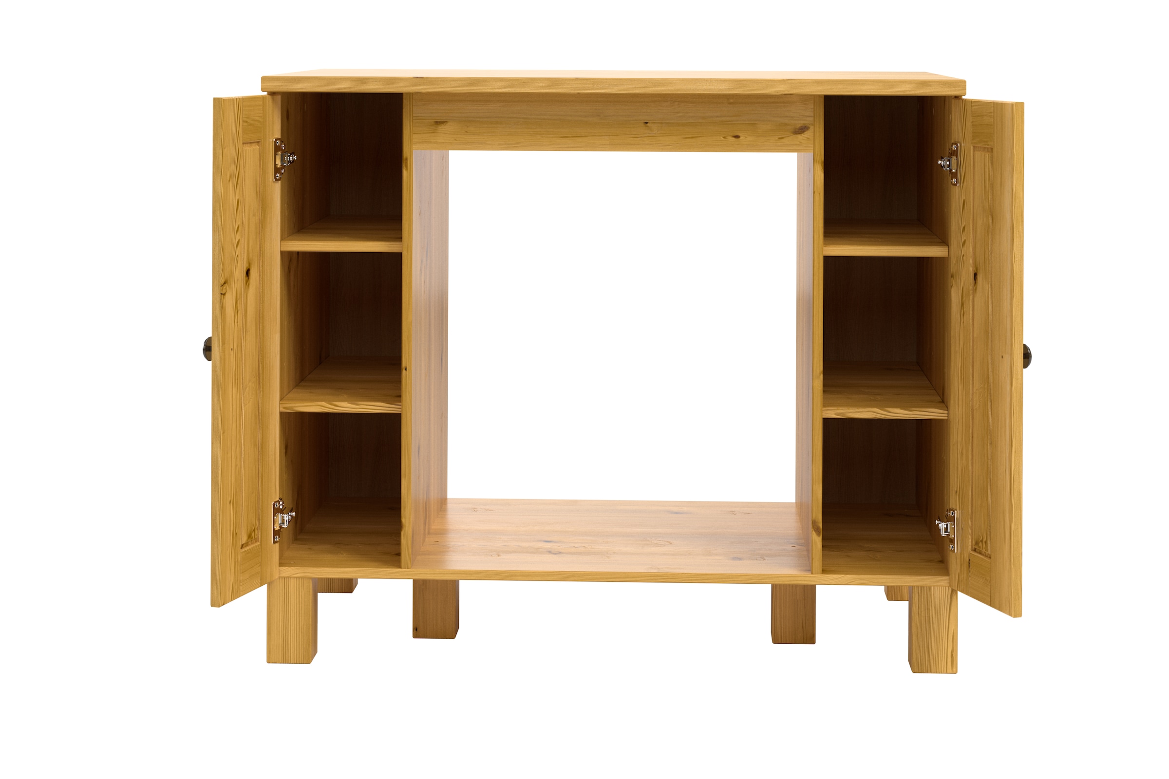 Home affaire Herdumbauschrank »Alby2« Mit Metallgriffen, Breite 100 cm, ohne E-Geräte