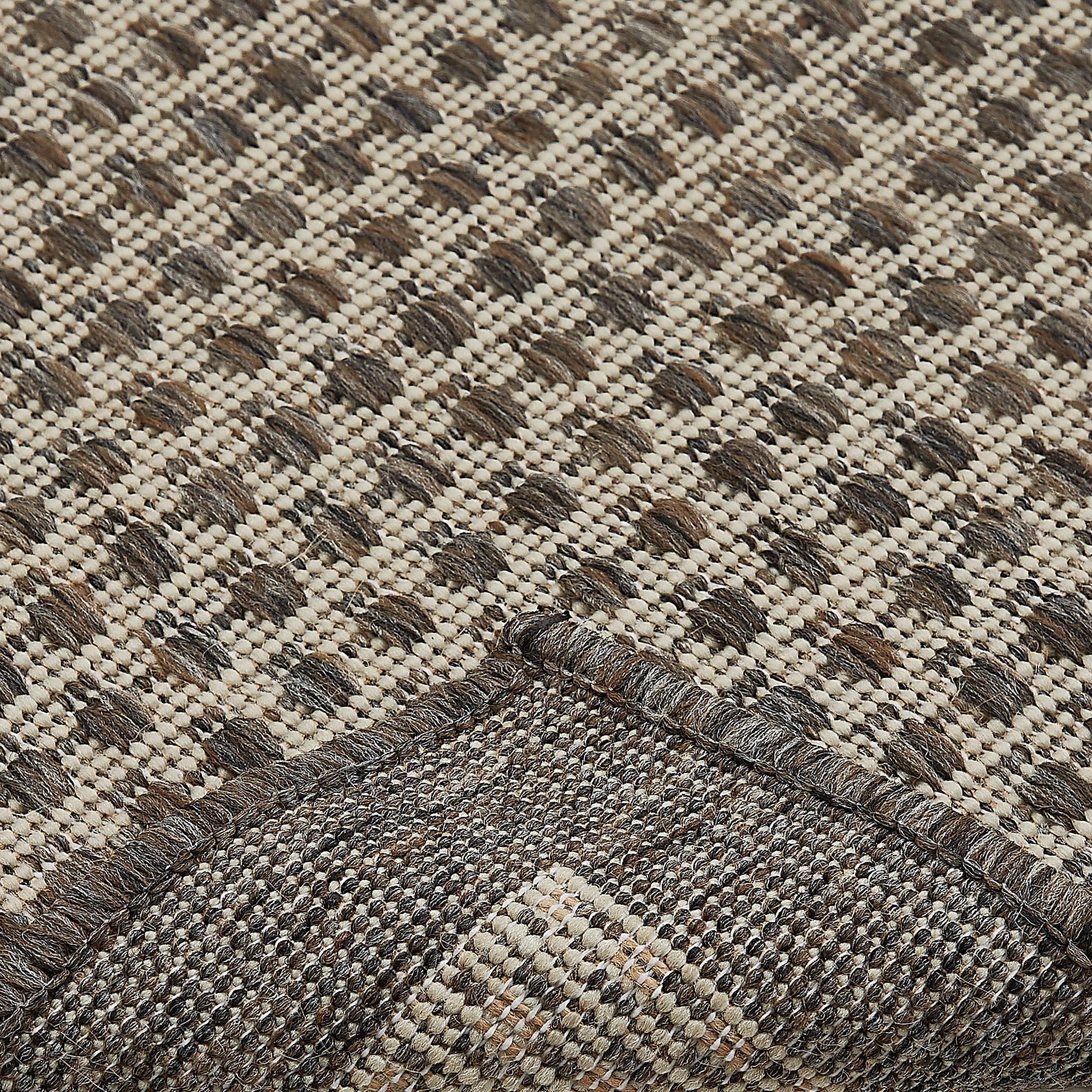 Andiamo Teppich »Savannah« rechteckig 4 mm Höhe Flachgewebe, In- und Outdoor geeignet, Wohnzimmer