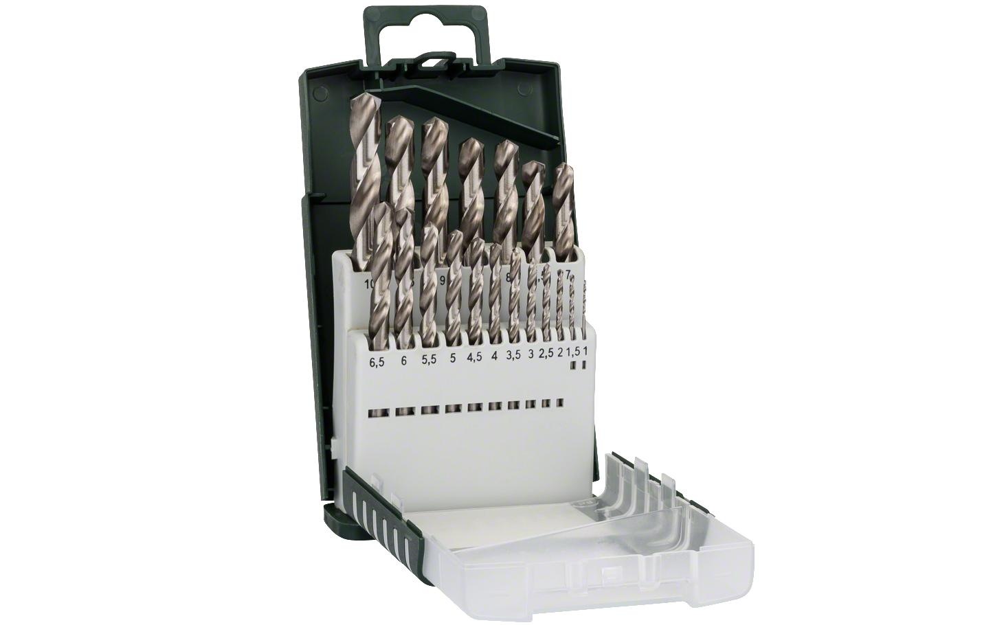 Image of BOSCH Metallbohrer "HSSG" 19 Stk. tlg.