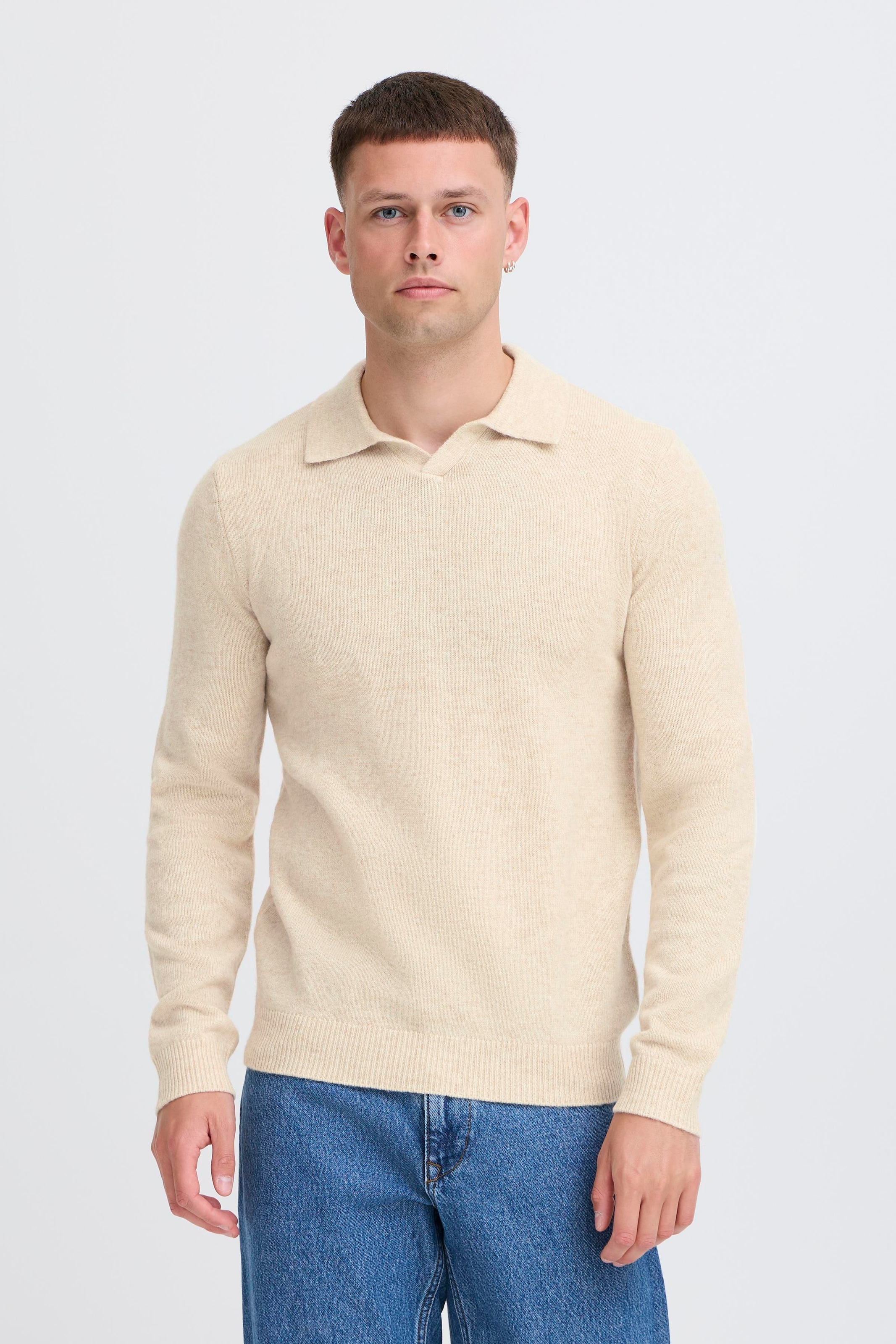 Blend Polokragenpullover »BHBRANKO POLO SPLITN.«