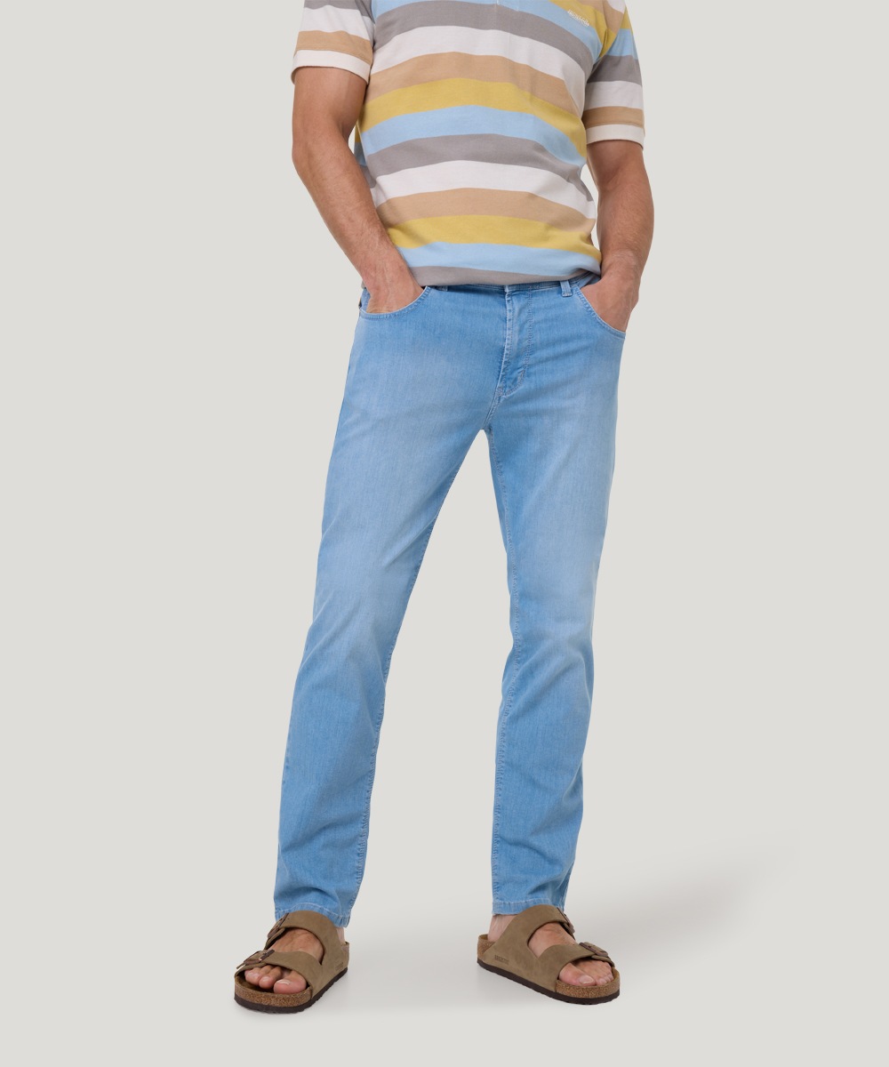 Image of Pioneer Authentic Jeans Straight-Jeans "Rando" Light denim Jeans