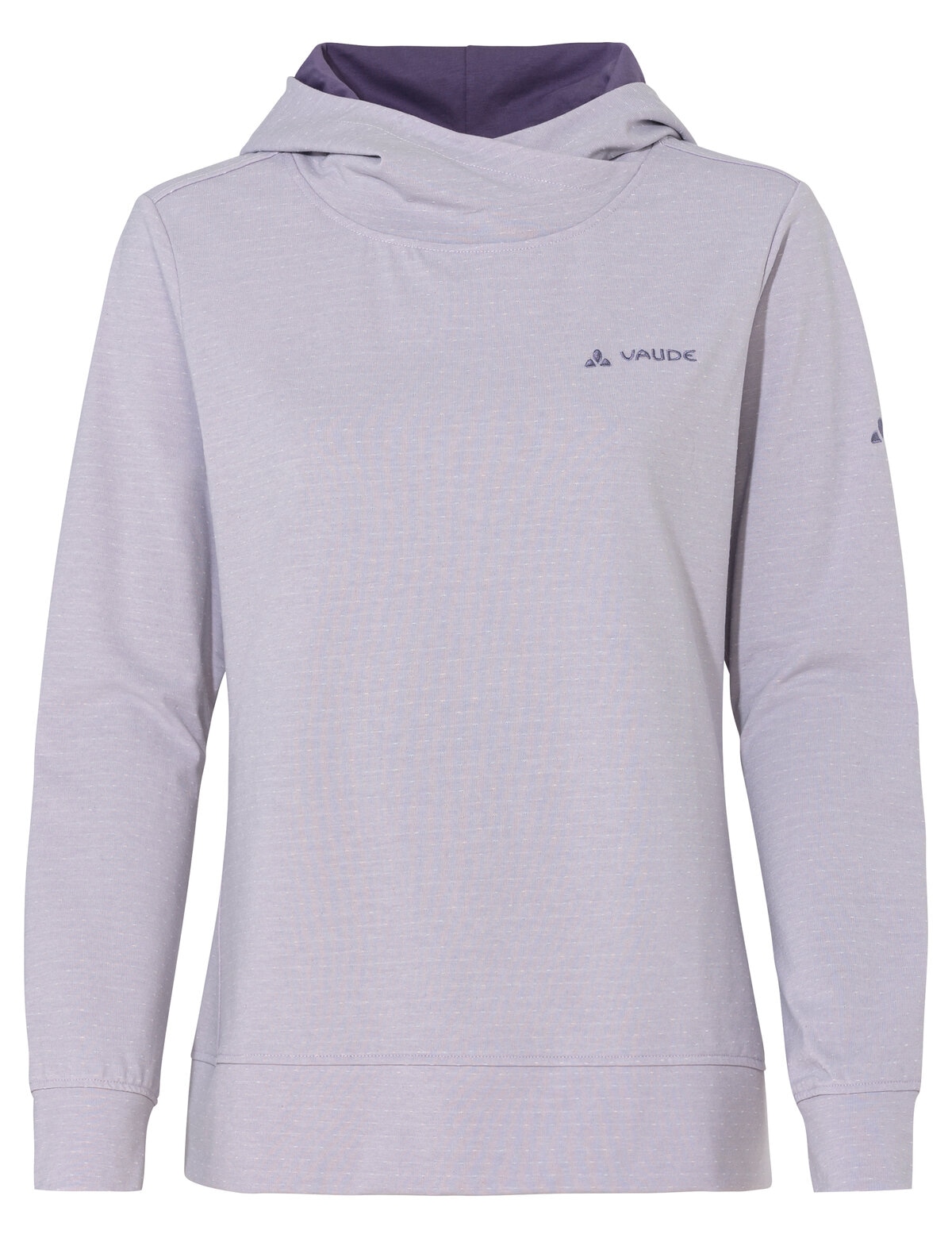 VAUDE Kapuzensweatshirt »WOMEN'S TUENNO PULLOVER«, (1 tlg.), Logoprägung auf dem Arm