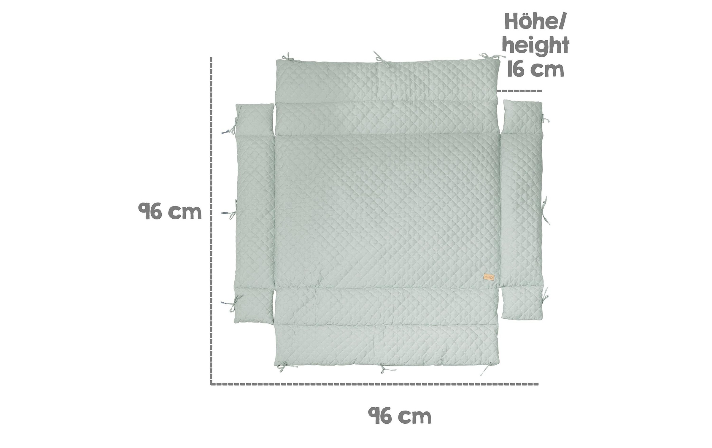 roba® Laufgittereinlage »Frosty green«