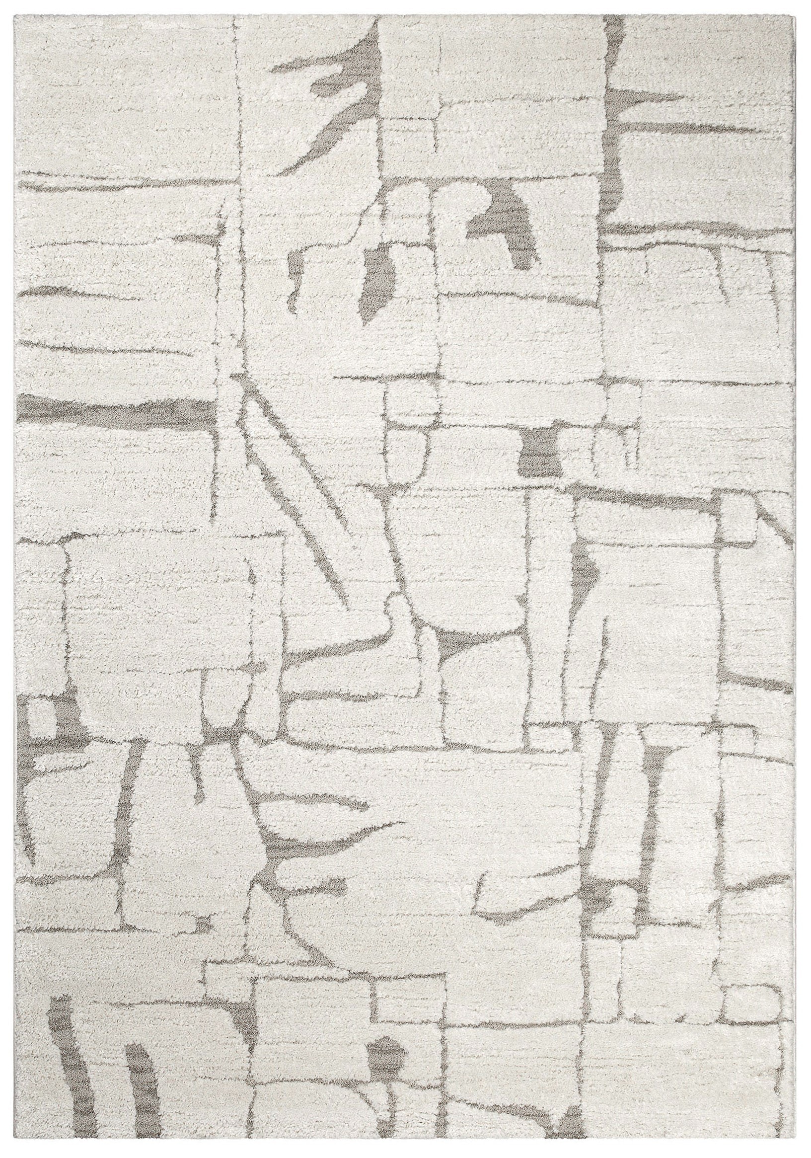 GOODproduct Tapis »Serin« Rectangulaire 18 mm Höhe Kurzflor, Hoch Tief, modernes Design, weiche Oberfläche, Wohnzimmer