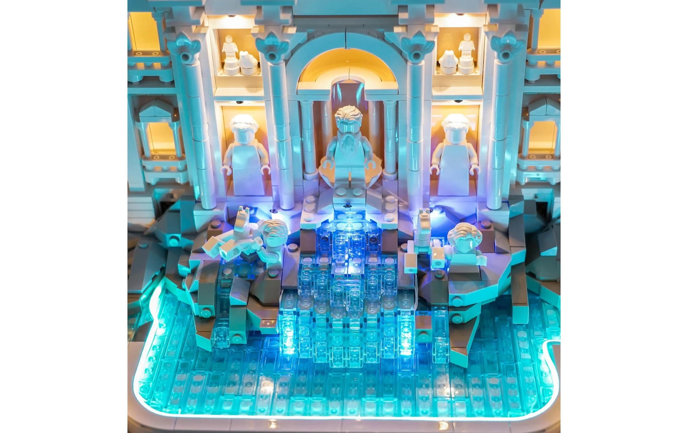   Jeu de construction en pierre »BrickBling LED-Licht-Set für LEGO® Trevi-Brunnen -21062«