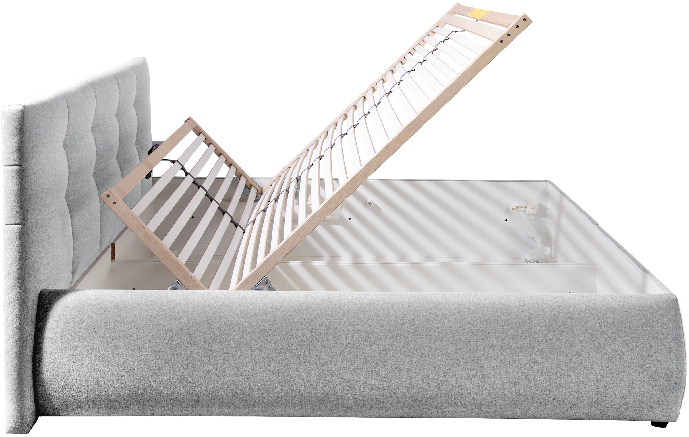 Maintal Polsterbett »Felsental« inklusive Bettkasten, in H2, H3 & H4 erhältlich