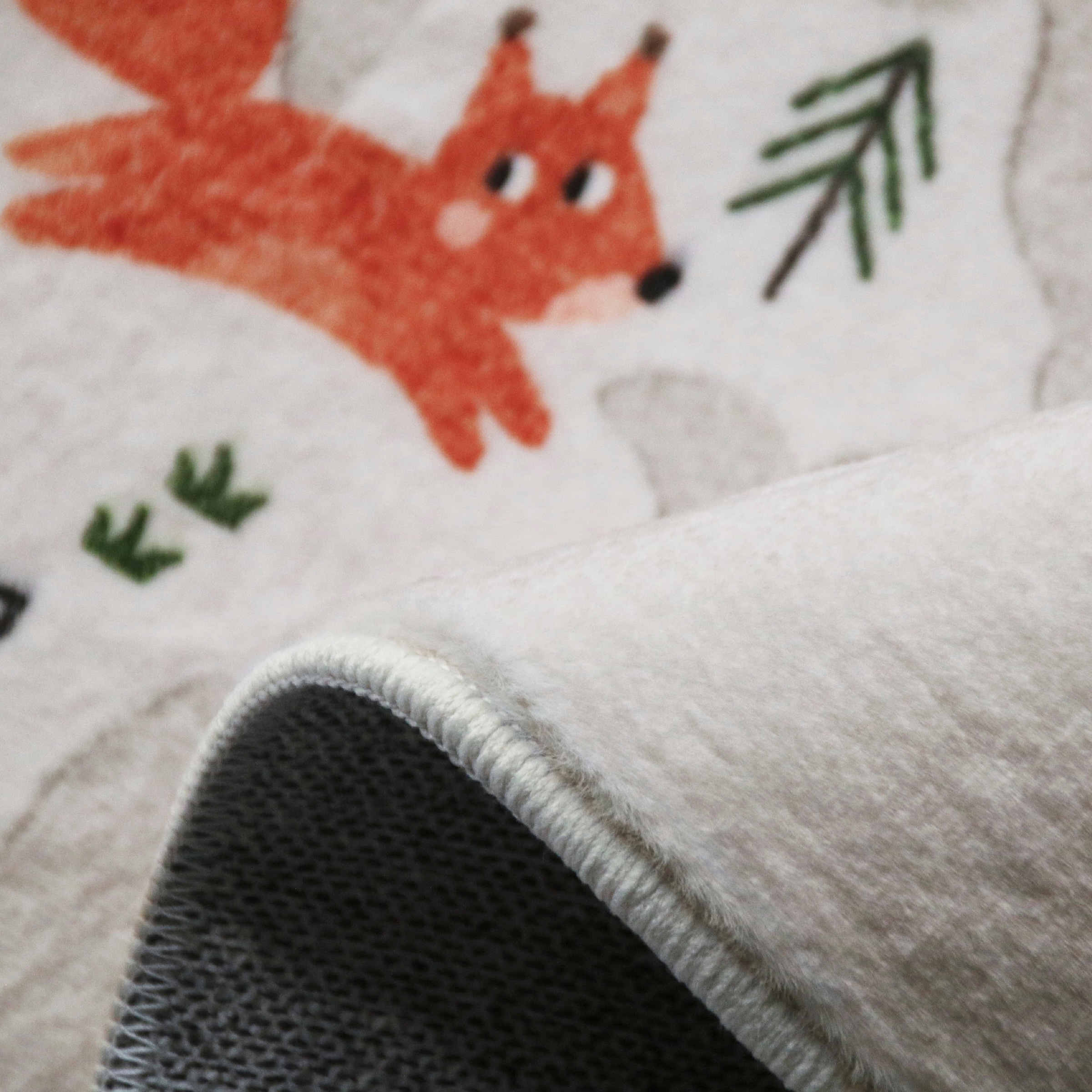 my home Kinderteppich »Weltkarte«, rechteckig, 9 mm Höhe, Tiere, weich, modernes Design, Kinderzimmer, 2 Farbvarianten